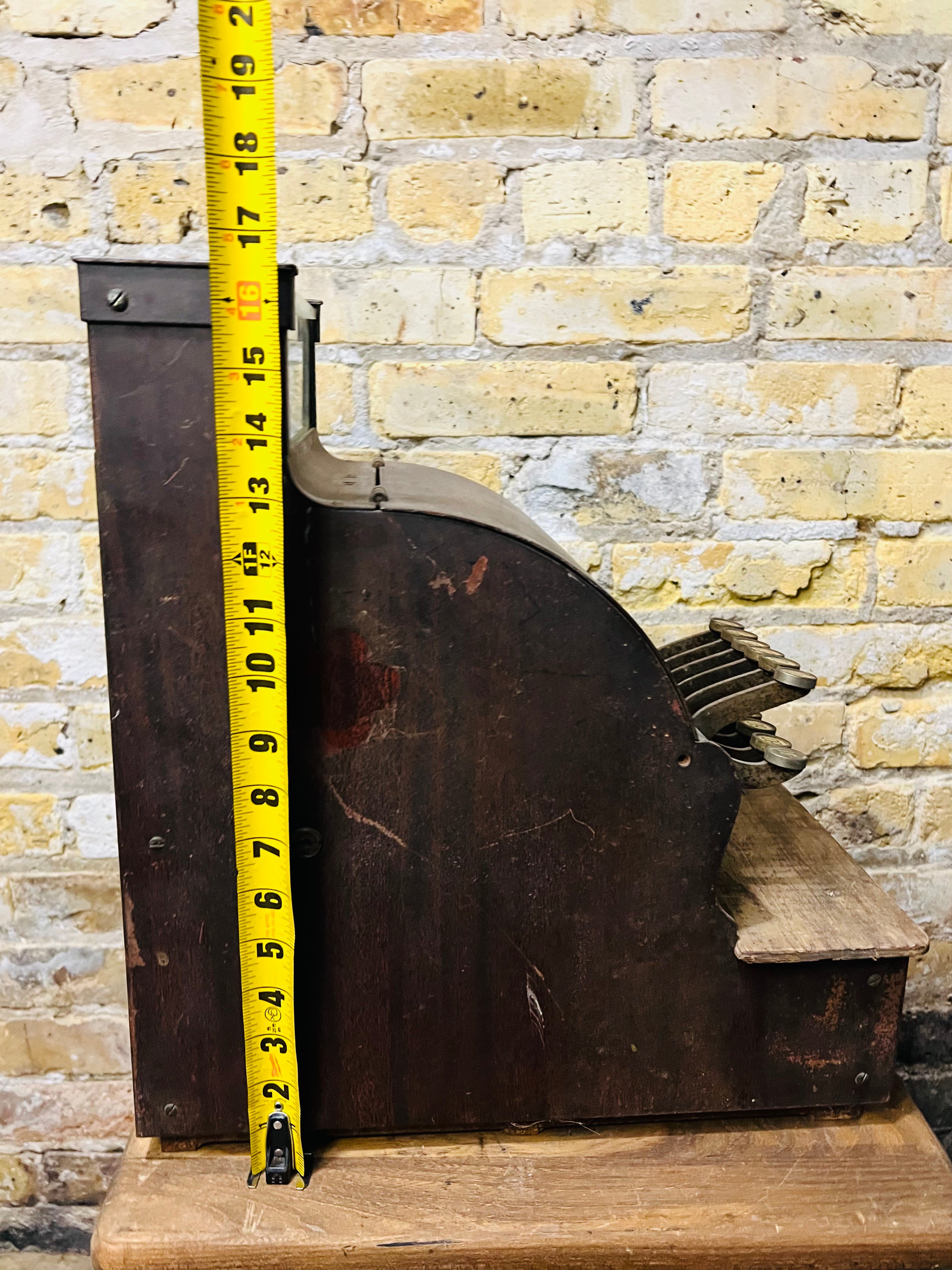 Antique cash register