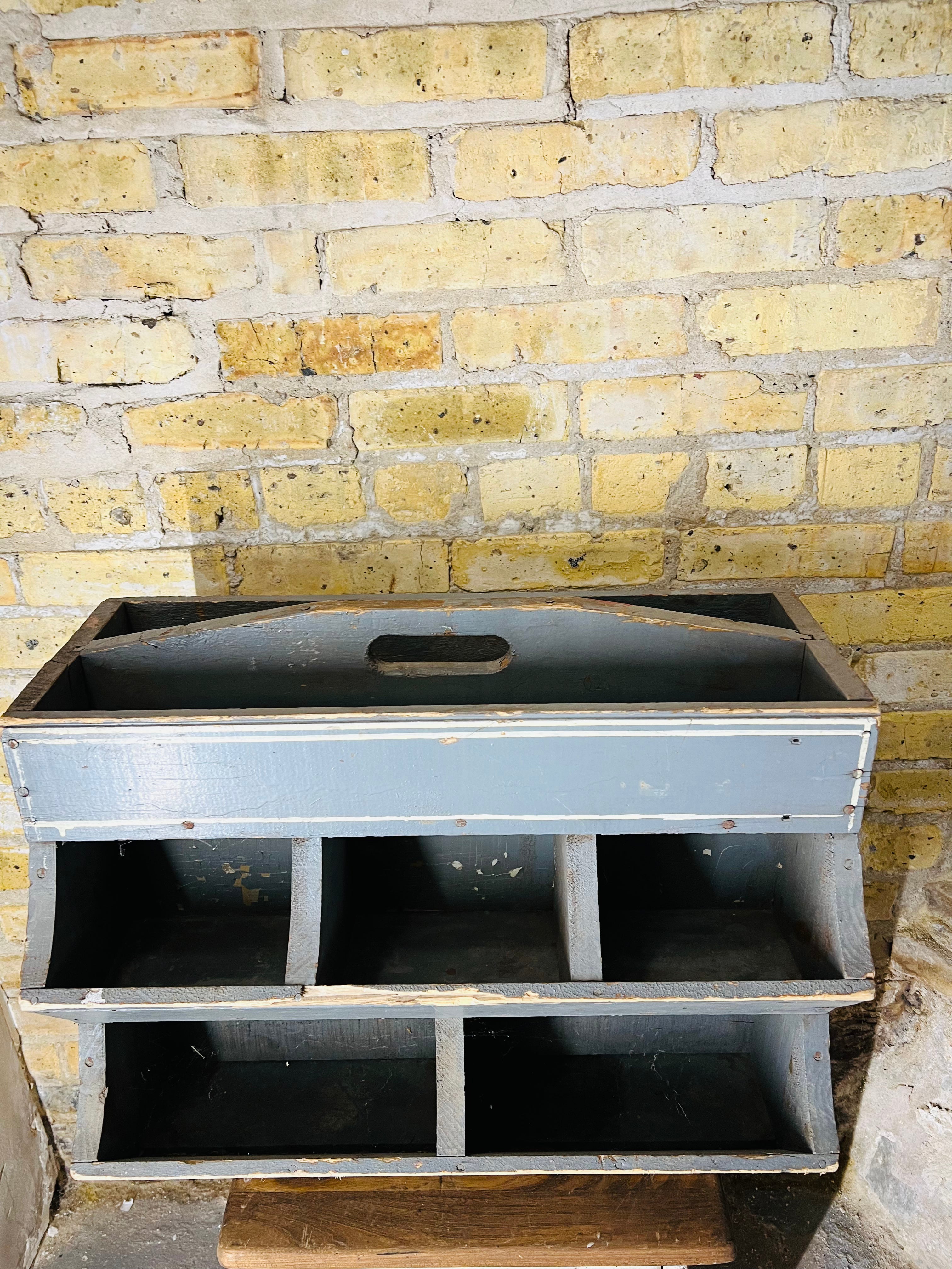 Grey Tool Caddy