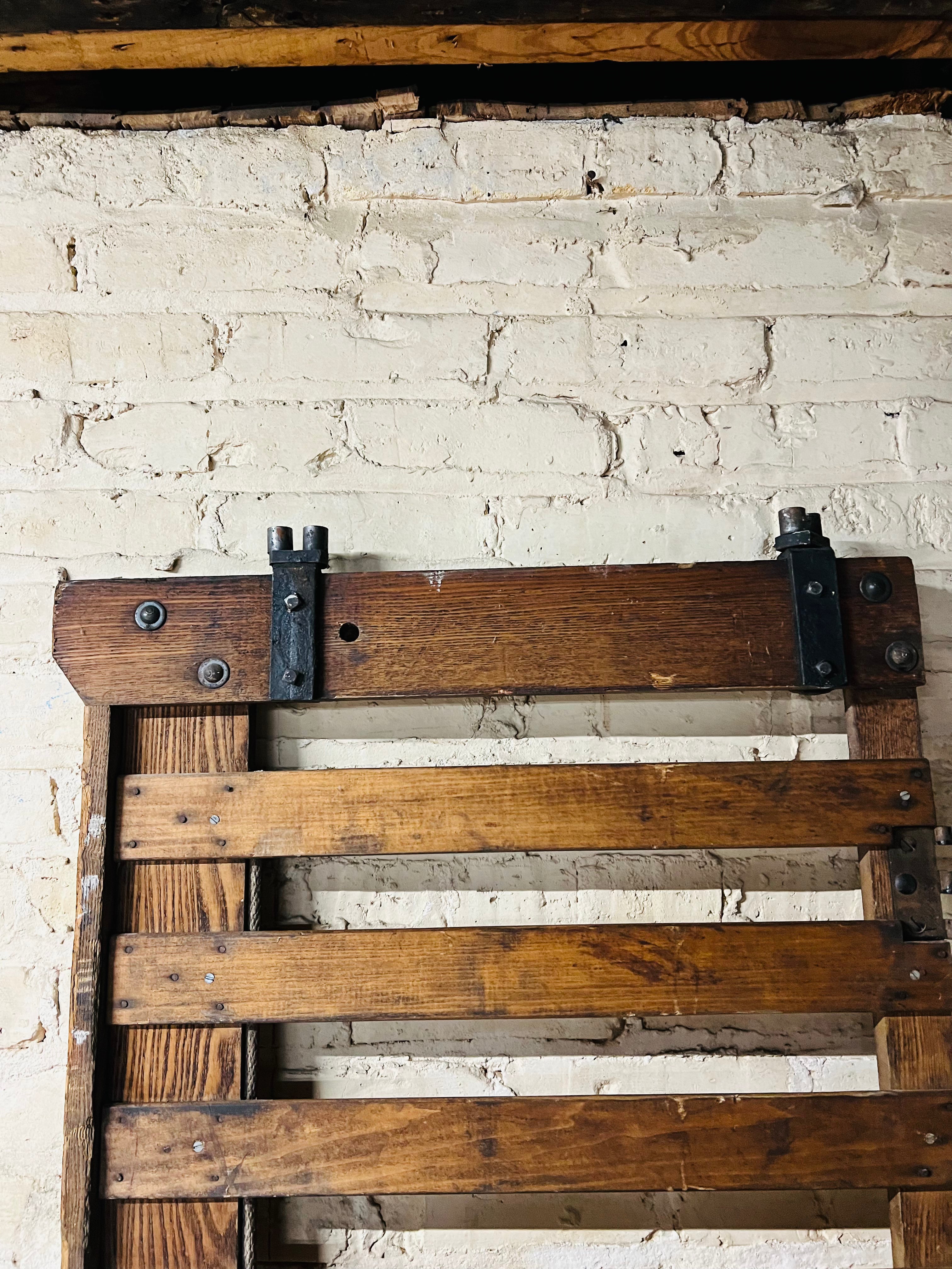 Rustic Wood Slated Door