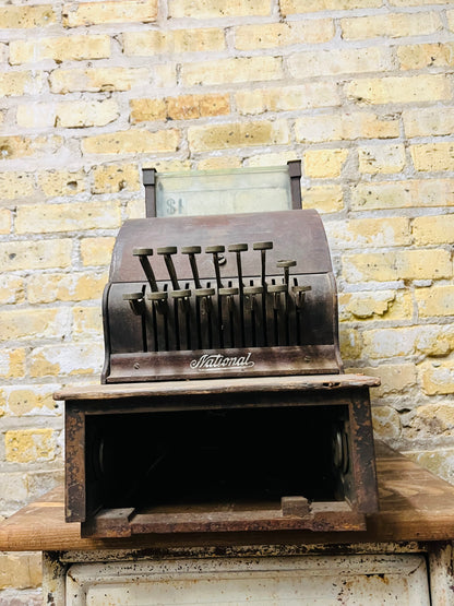 Antique cash register