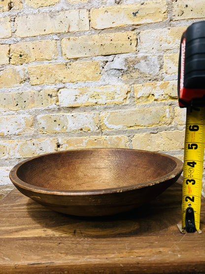 Antique wooden bowl