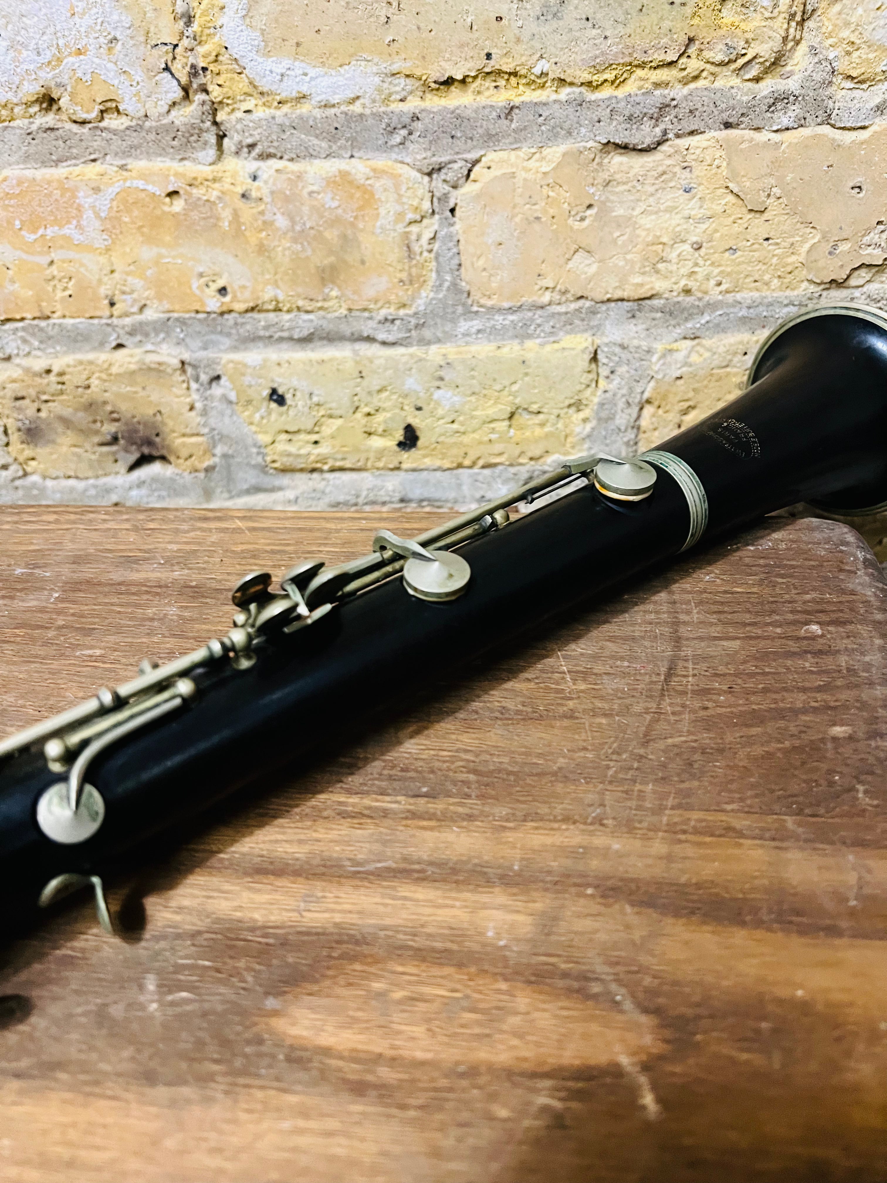 Evette & Schaeffer Buffet Crampton French Clarinet Without Case, 1040’s Paris France