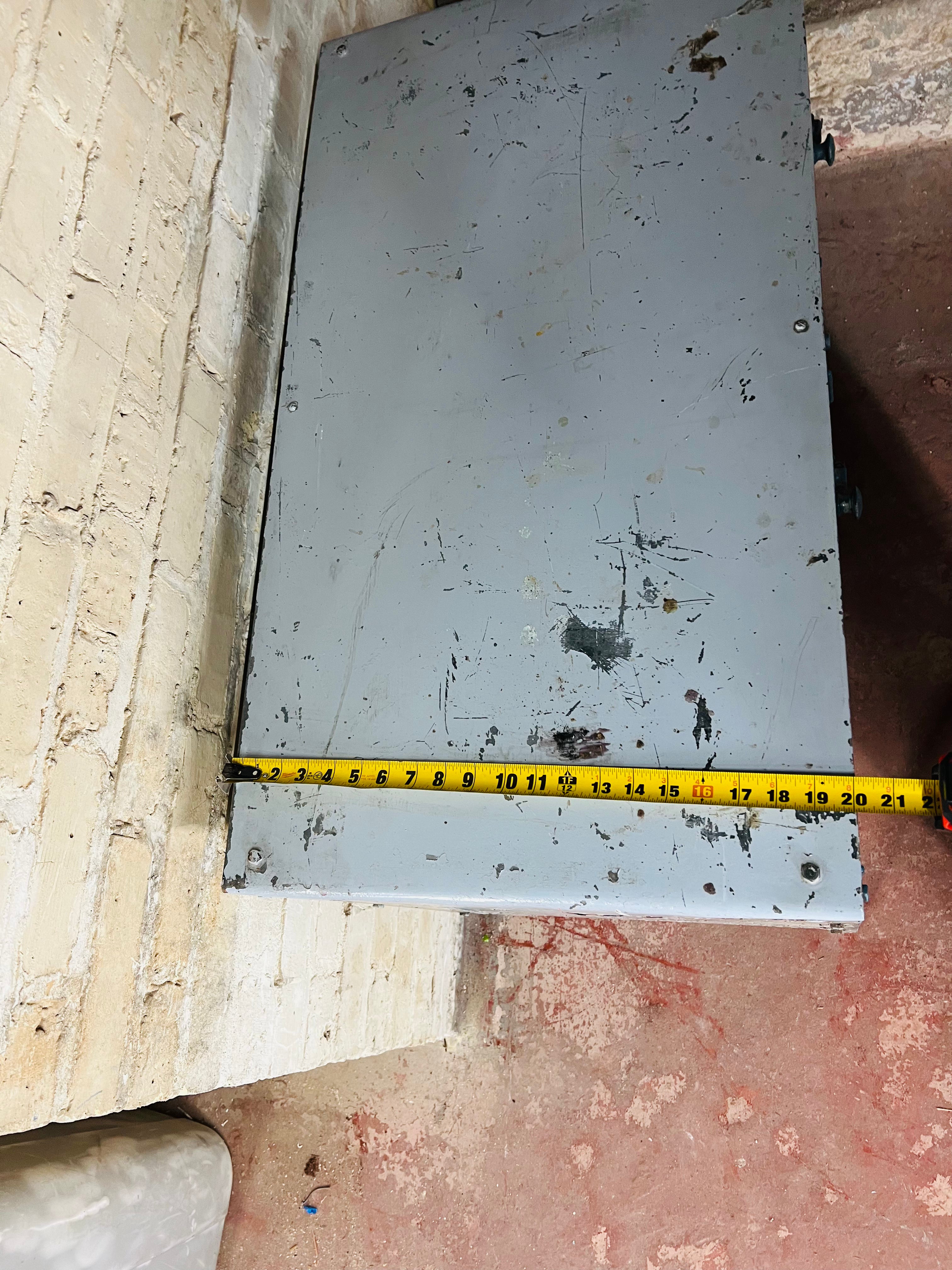 Vintage Metal Tool Storage Cabinet