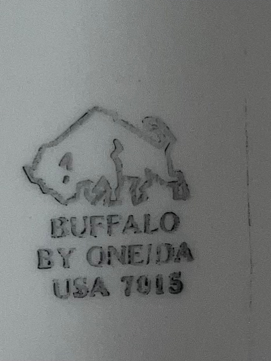 Buffalo by Oneida White Bowl