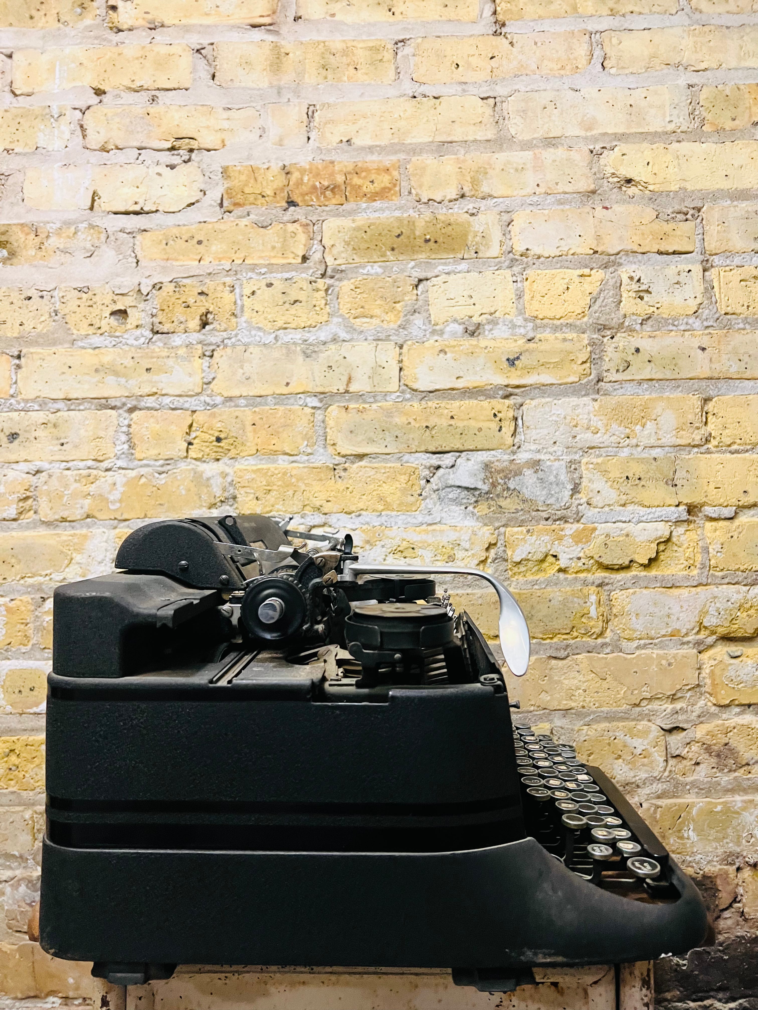 Antique typewriter