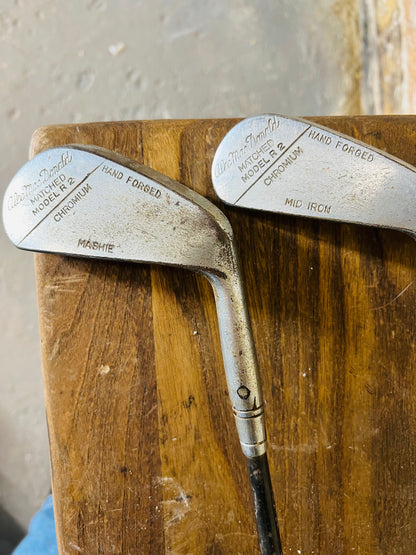 Vintage Leather Golf Bag