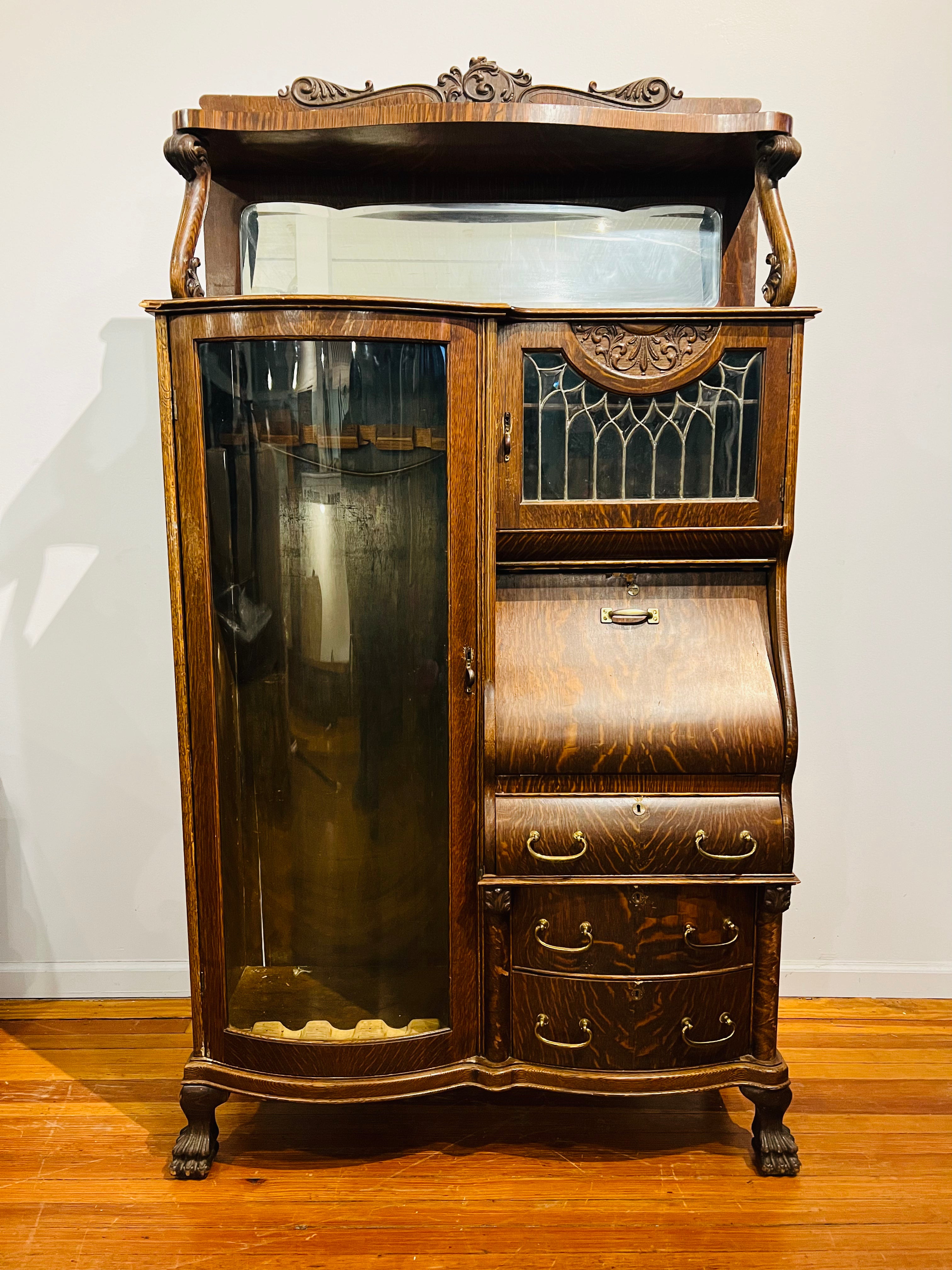 Vintage gun cabinet