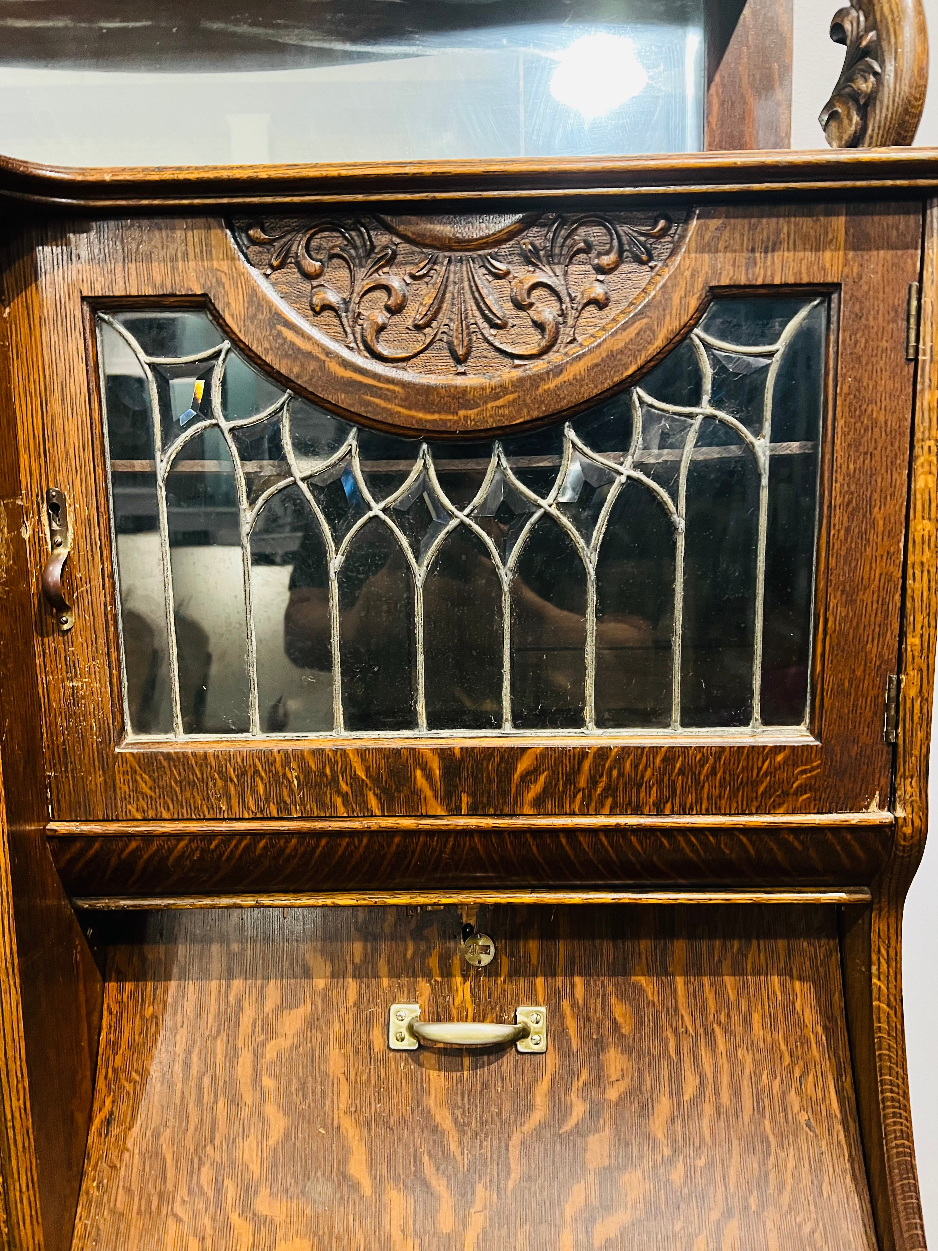 Vintage gun cabinet