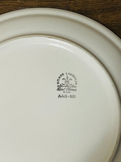 Homer Laughlin China Plate