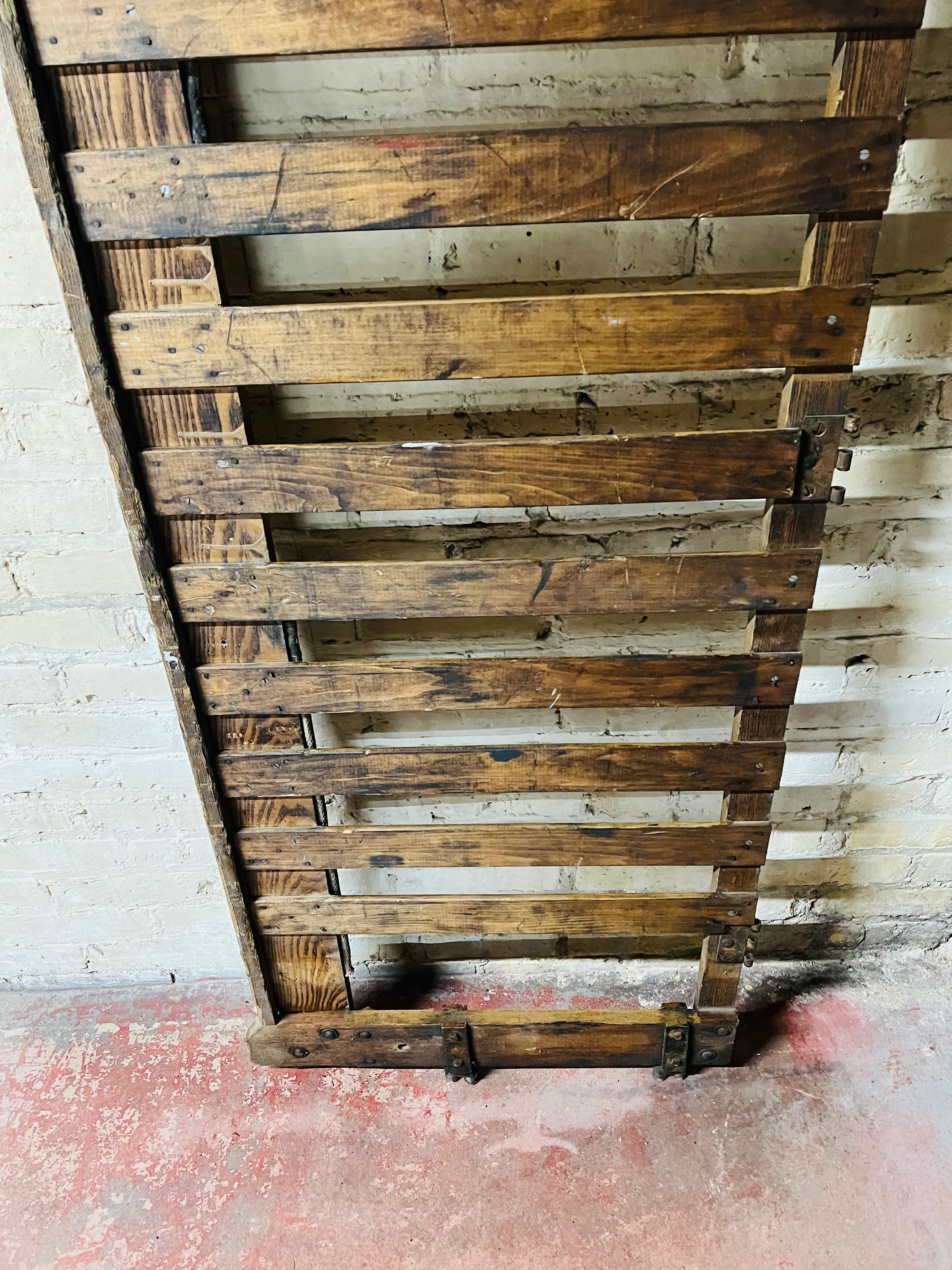 Rustic Wood Slated Door