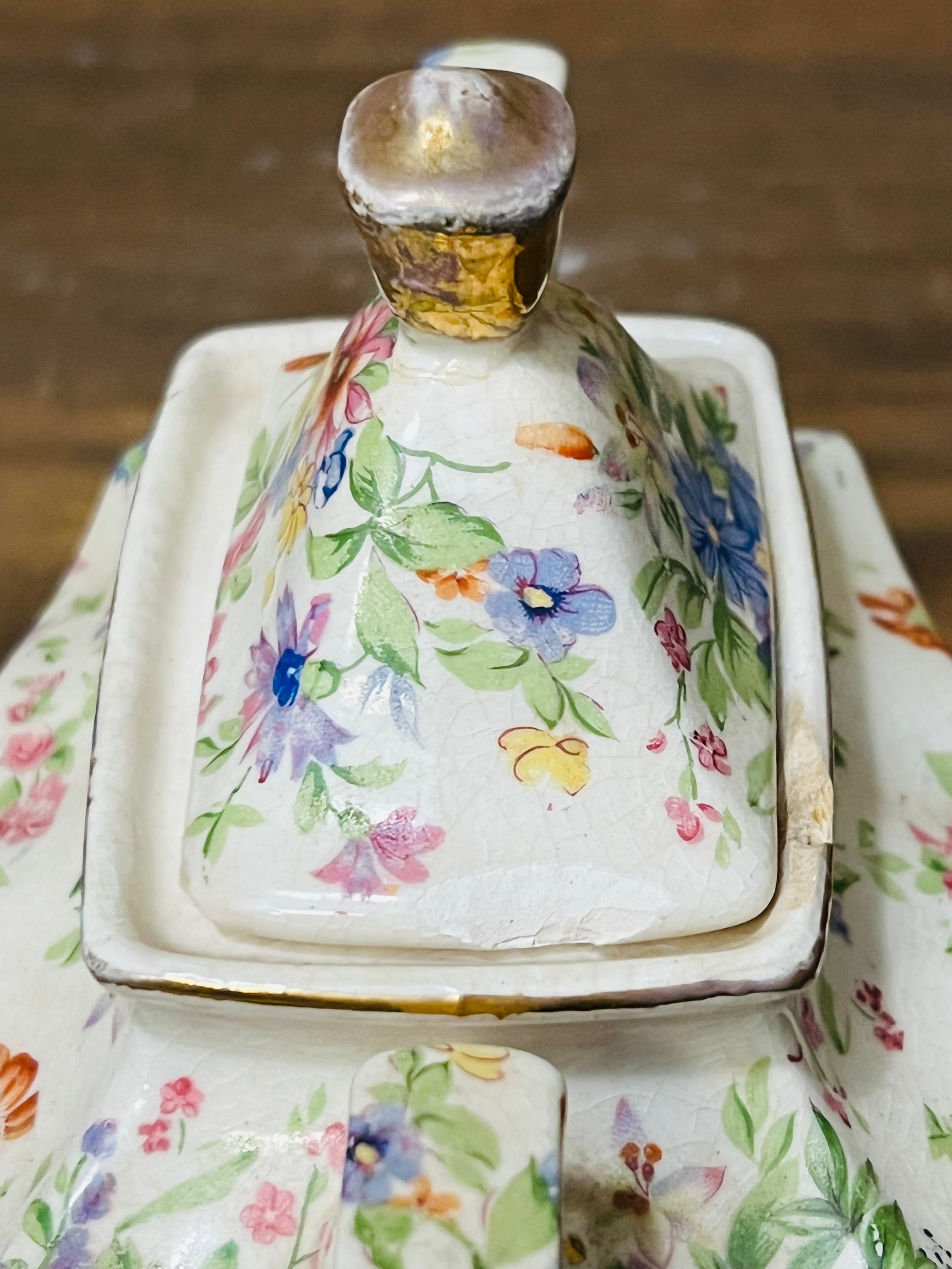 Antique decorative China teapot.
