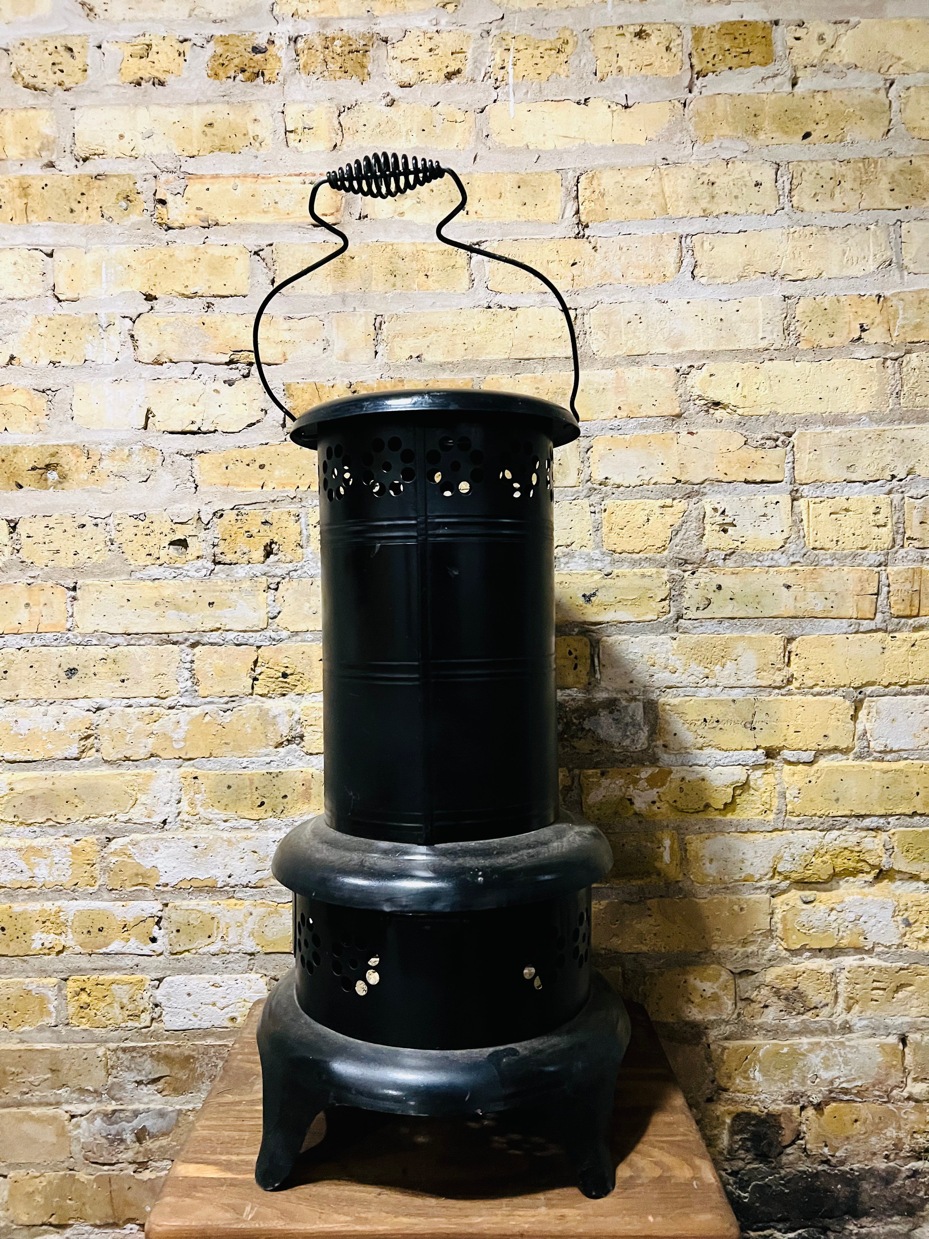 Antique kerosene heater