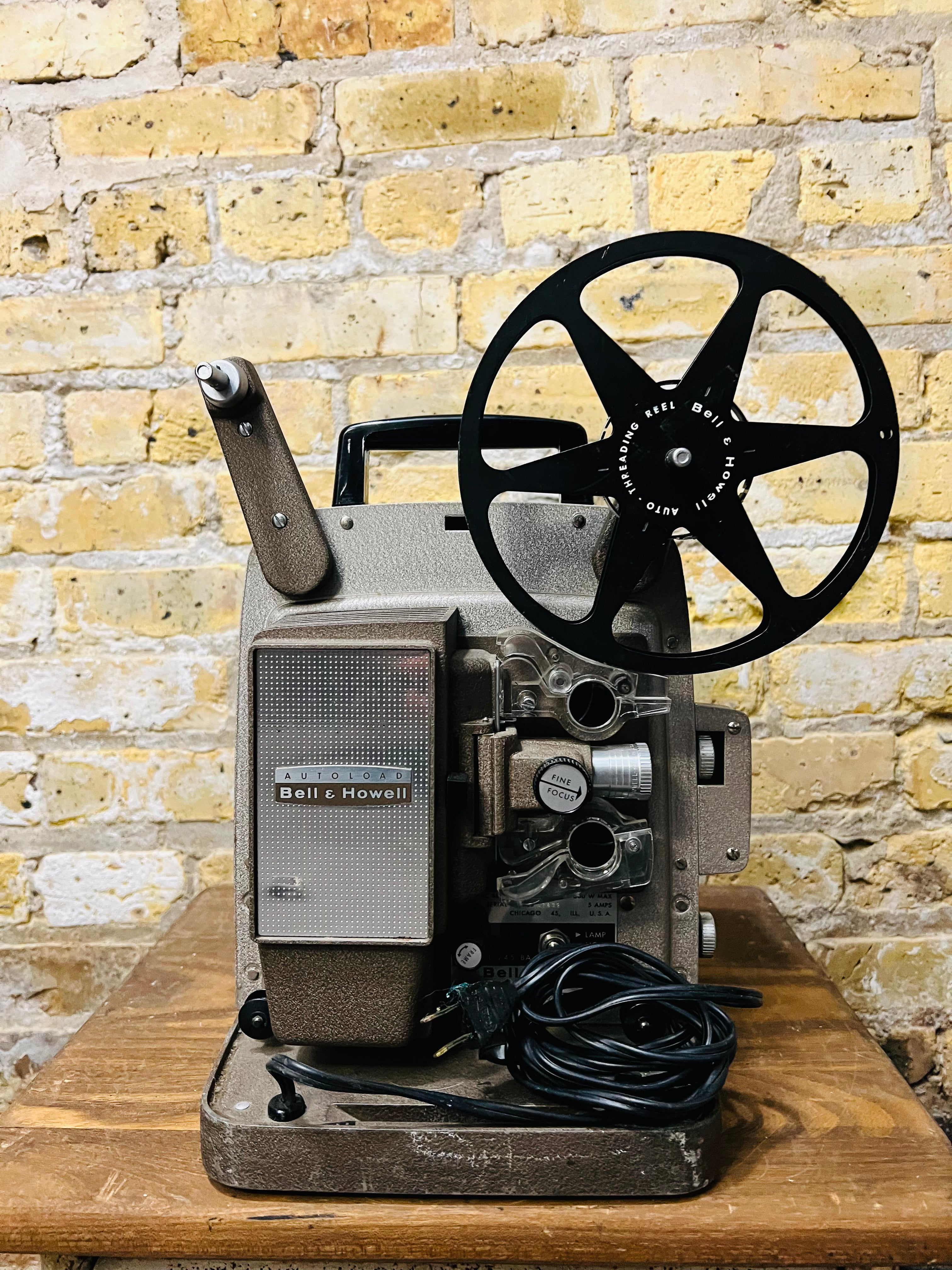 Bell and Howell auto load projector vintage.