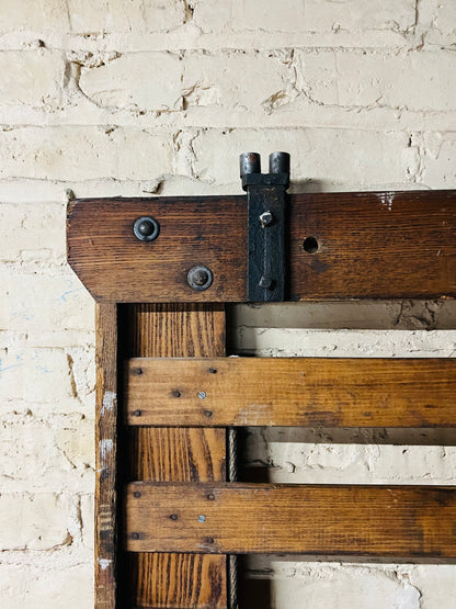 Rustic Wood Slated Door
