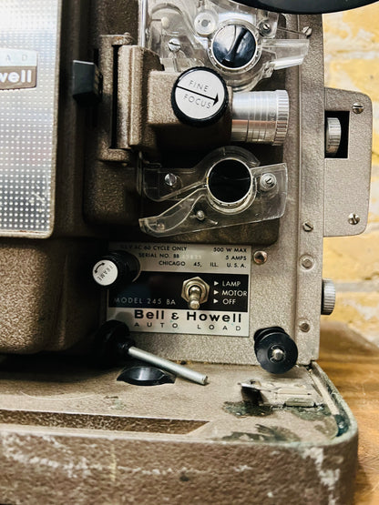 Bell and Howell auto load projector vintage.
