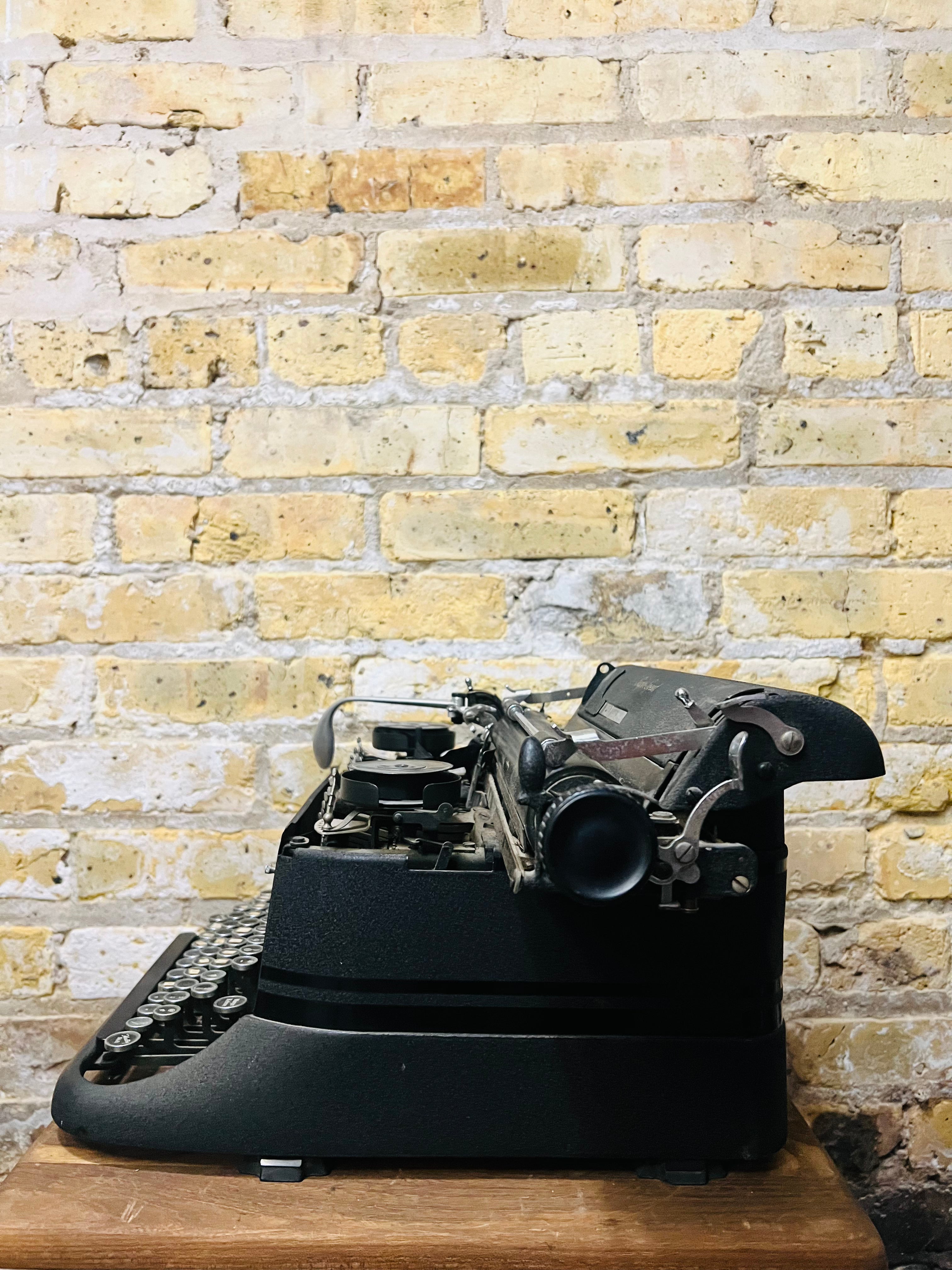 Antique typewriter