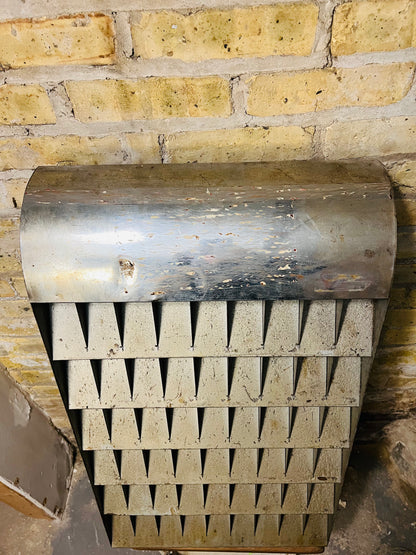 Industrial product storage rack