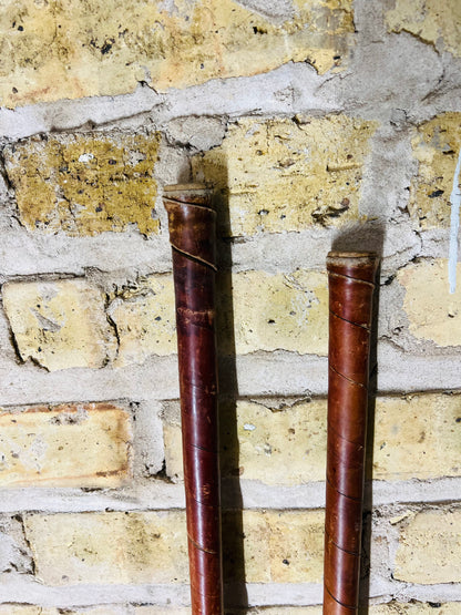 Vintage Leather Golf Bag