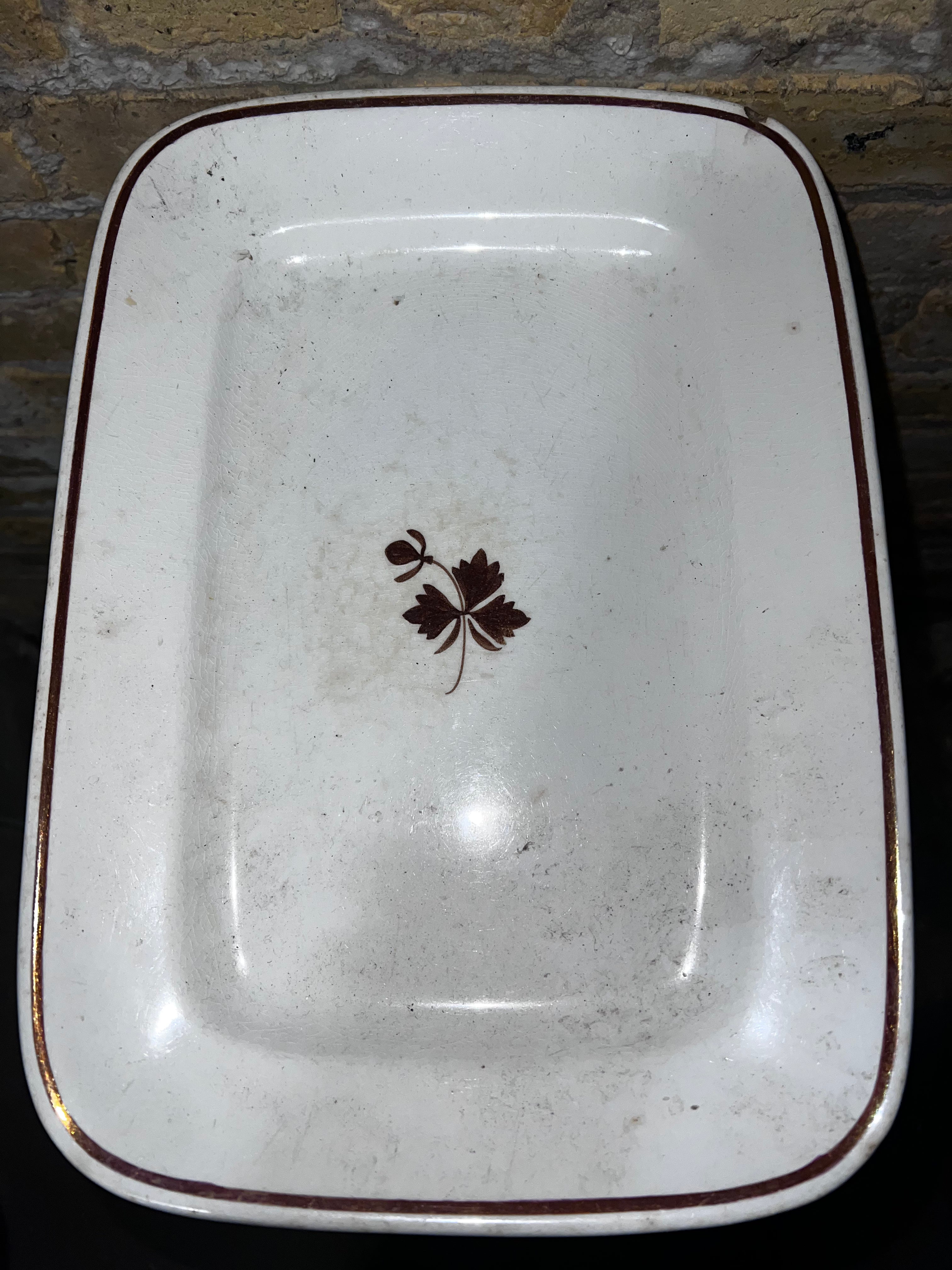 Meakin Tea Lead Platter