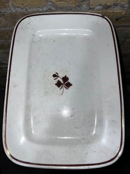 Meakin Tea Lead Platter