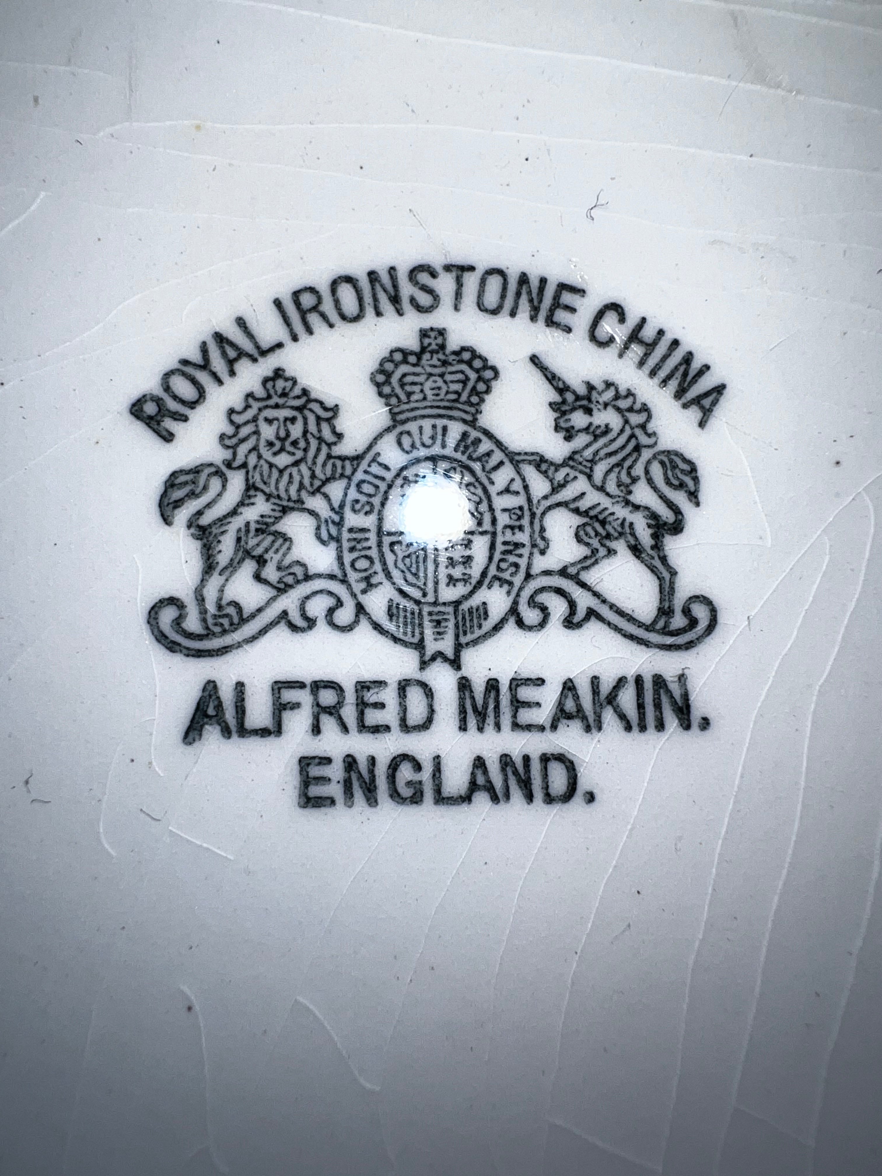 Meakin Tea Lead Platter