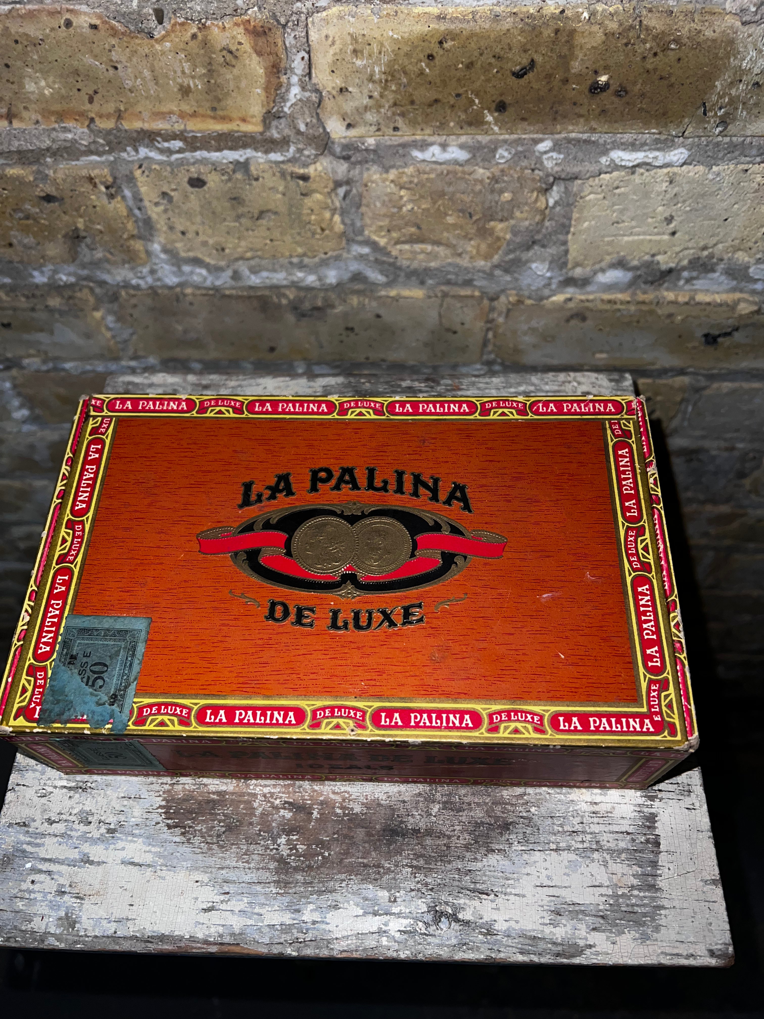 La Palina Deluxe Cigar Box 1940s