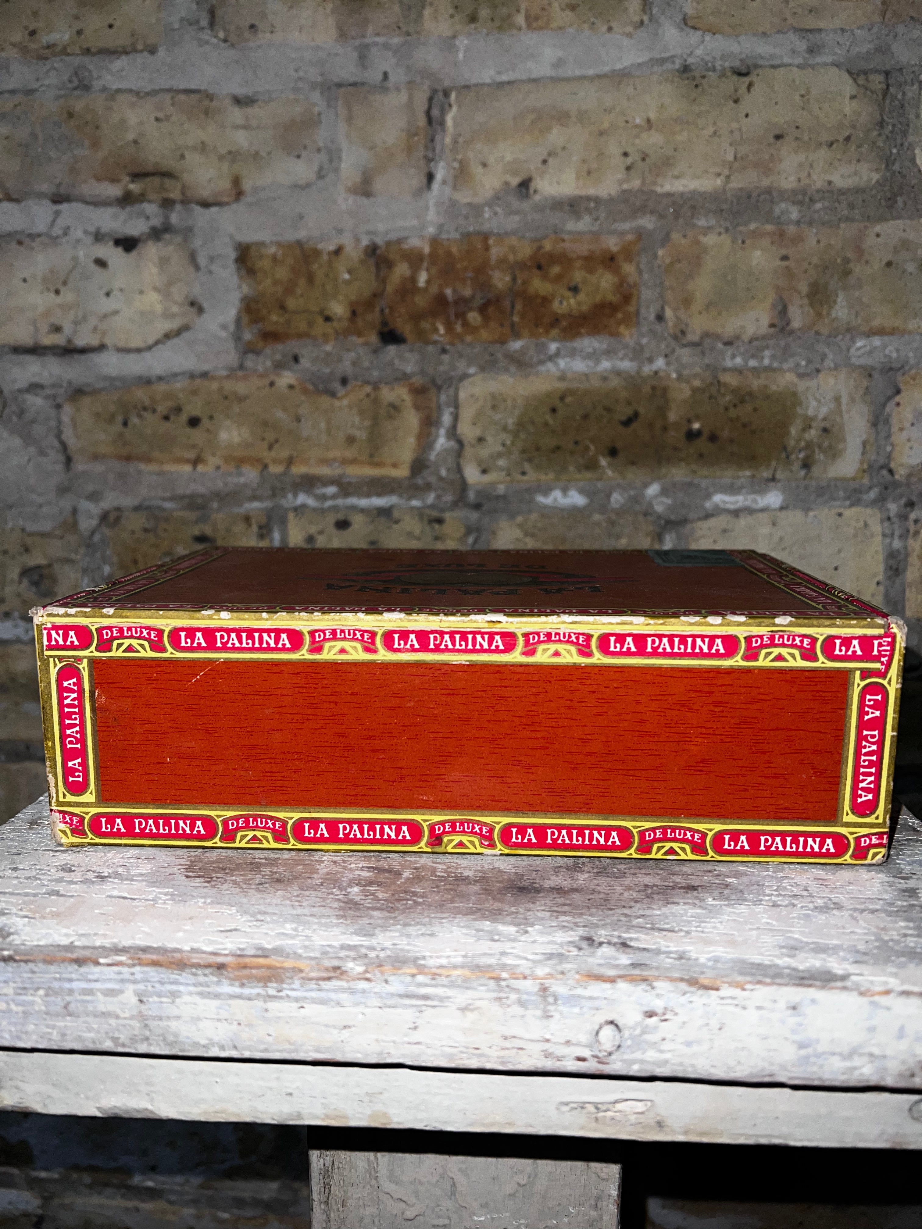 La Palina Deluxe Cigar Box 1940s