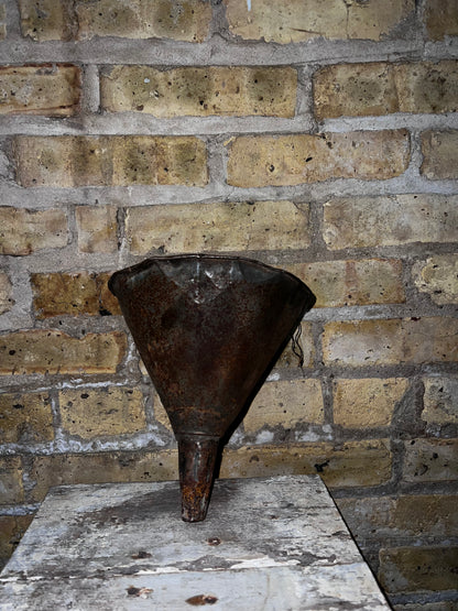 Vintage Copper Funnel