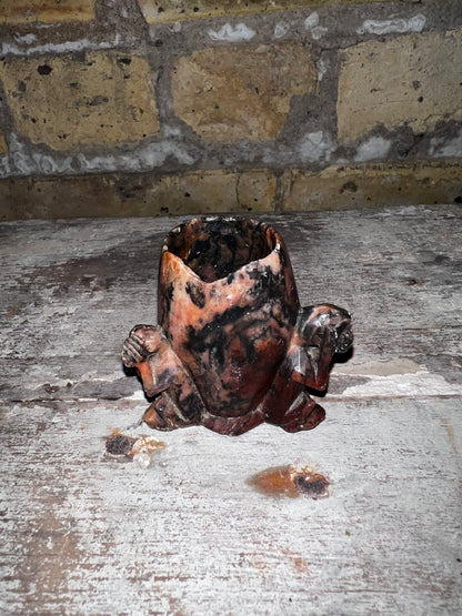 3 Wise Monkey Soapstone