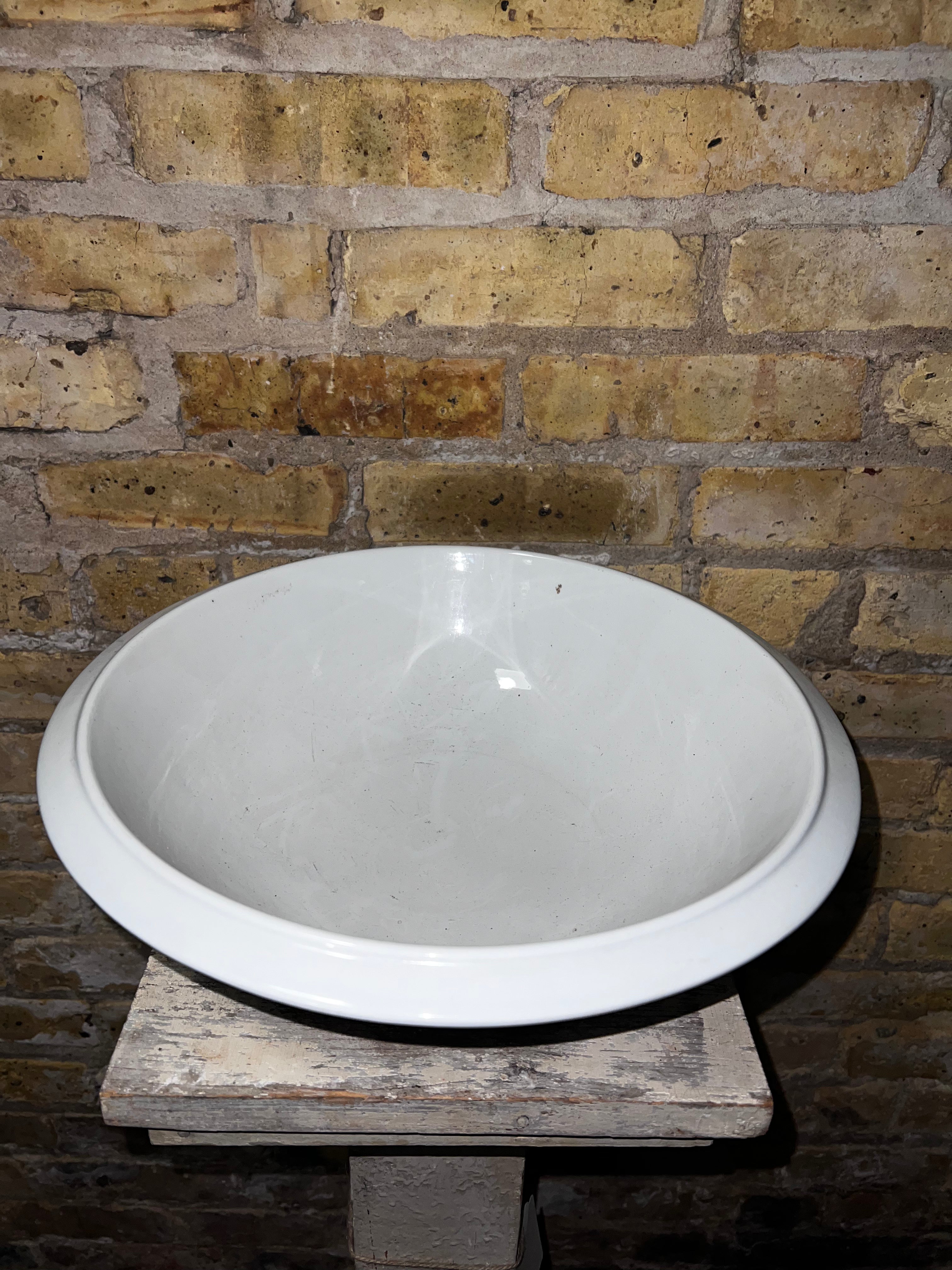 White Ceramic Bowl