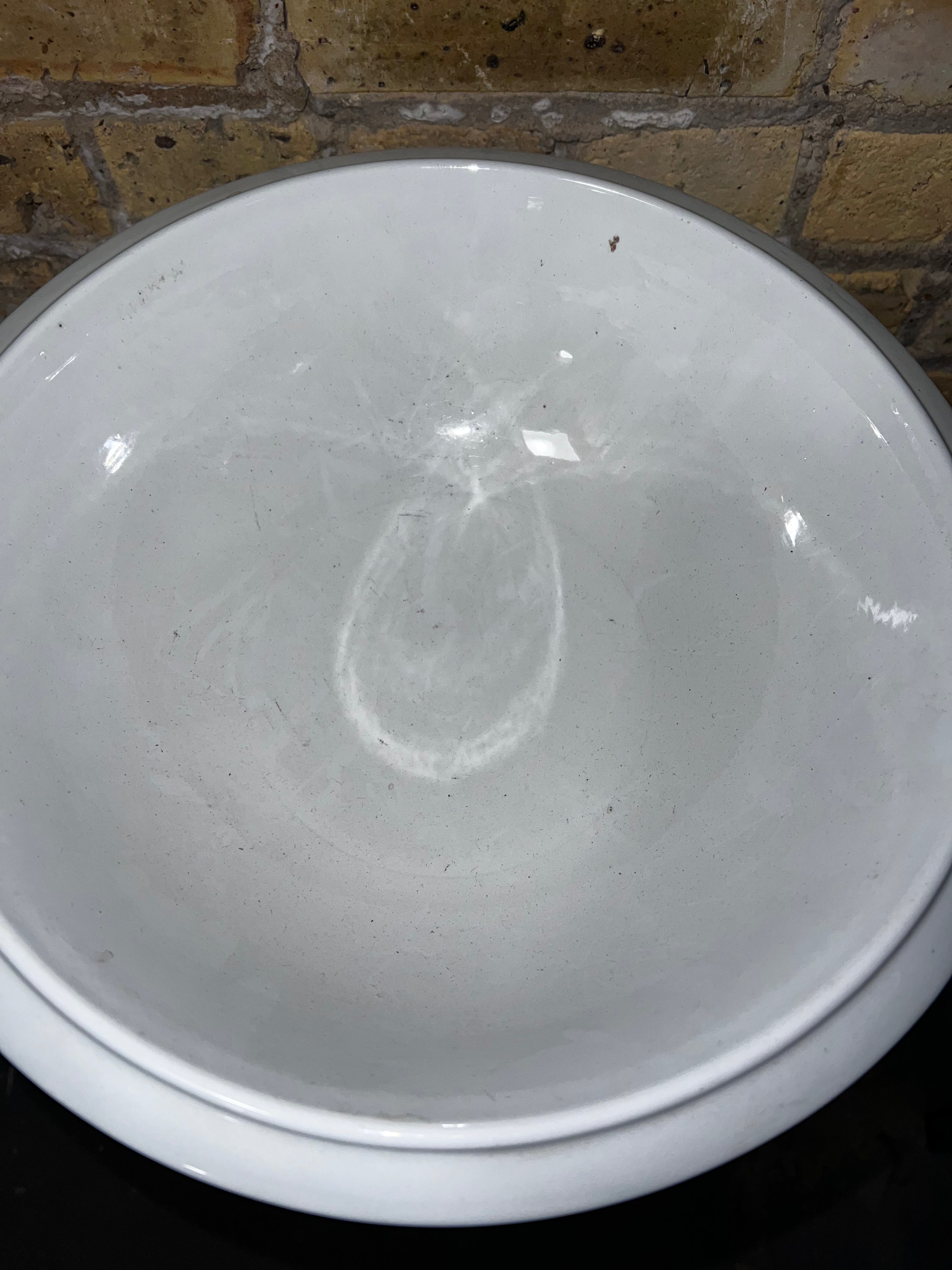 White Ceramic Bowl