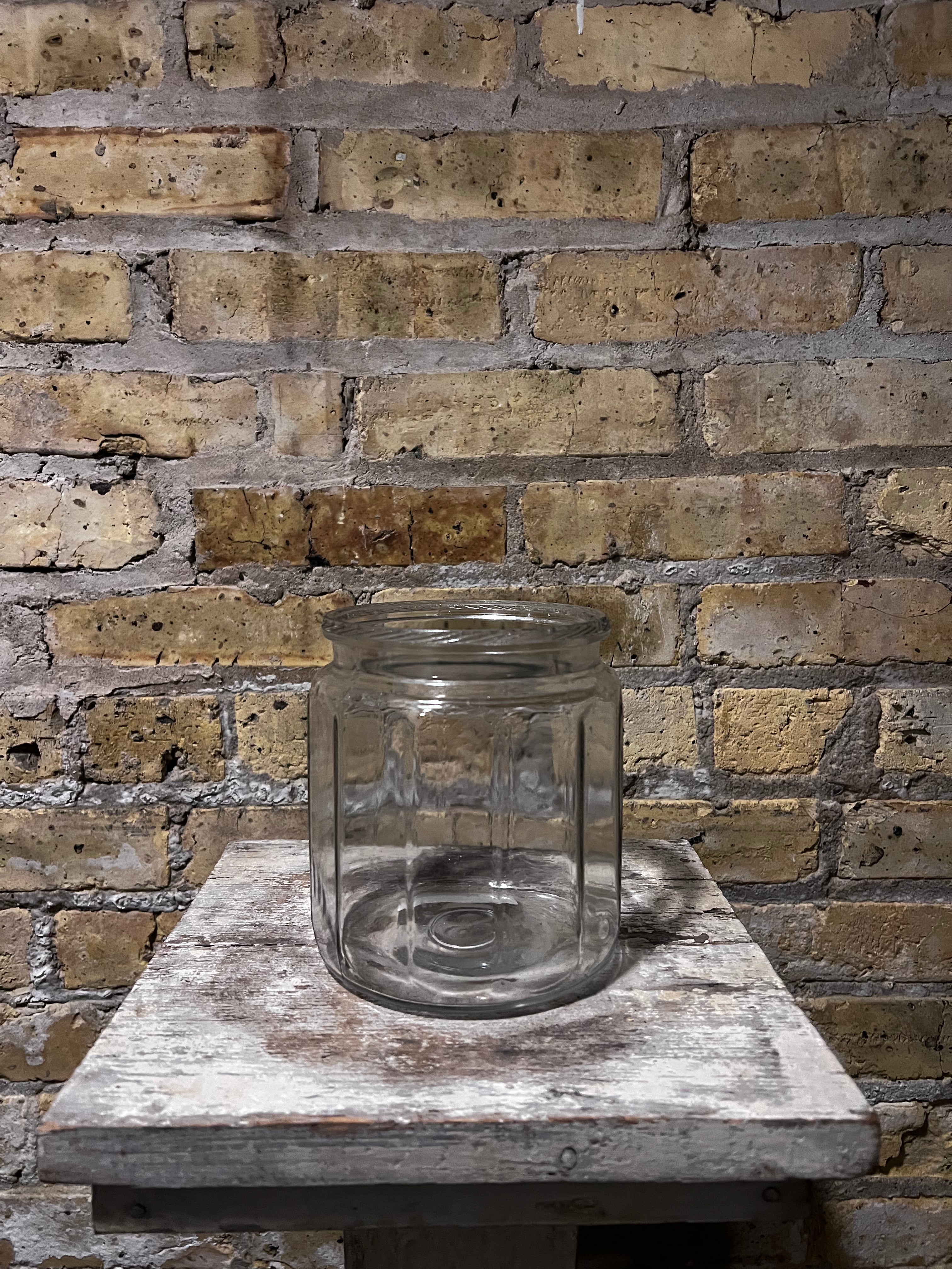 Glass Counter Jar