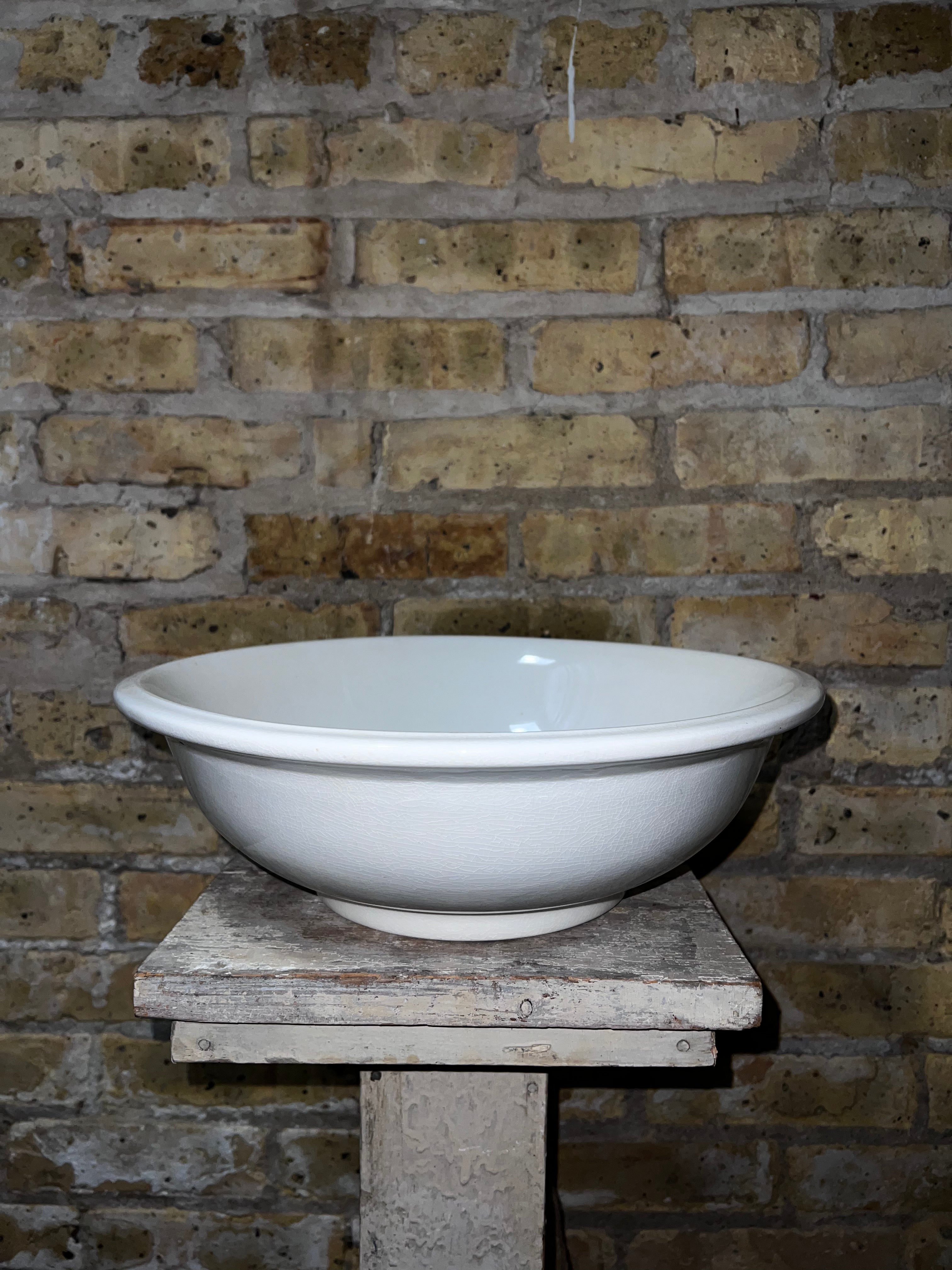 English White Porcelain Bowl