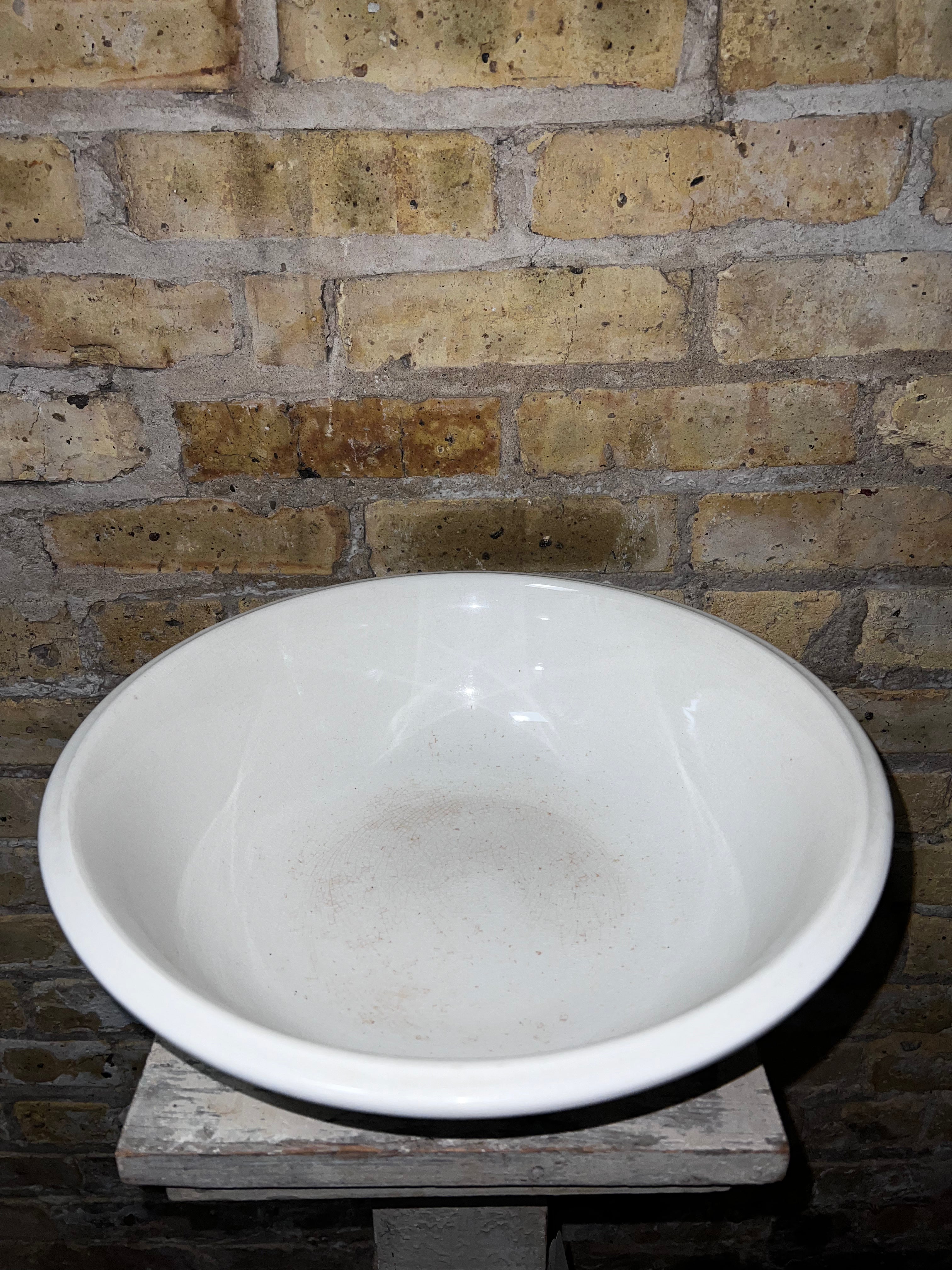 English White Porcelain Bowl