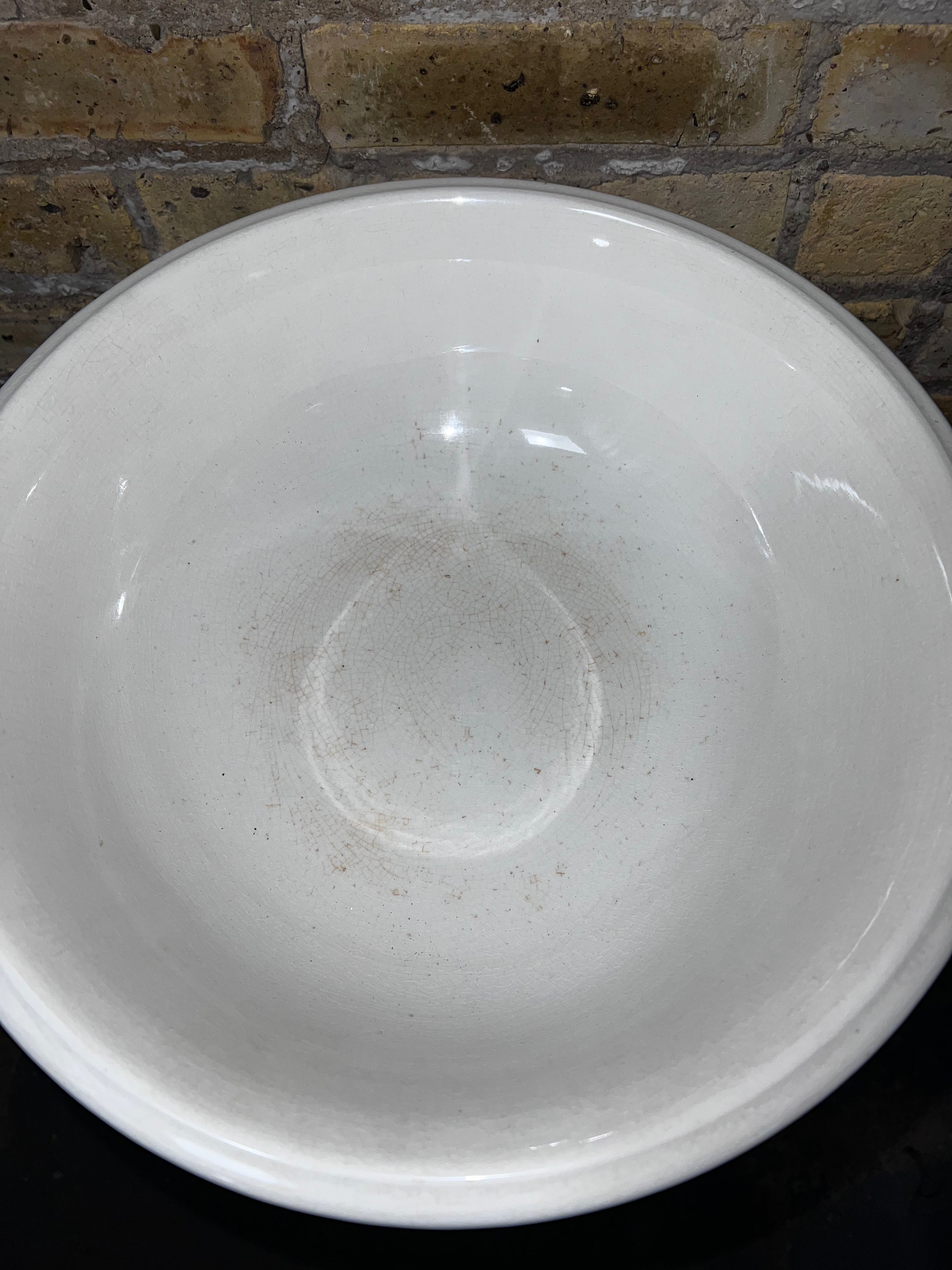 English White Porcelain Bowl