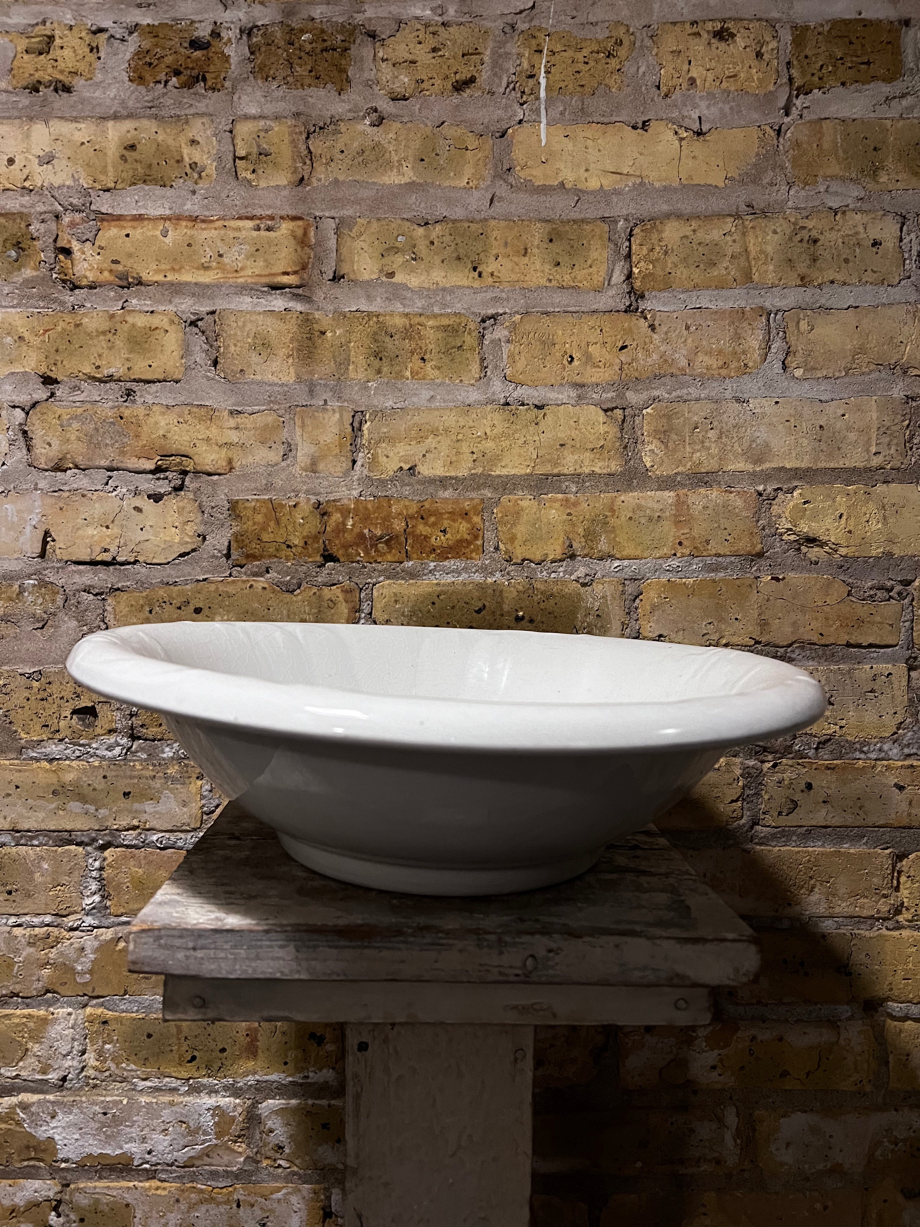 Antique large Cornell Bowl