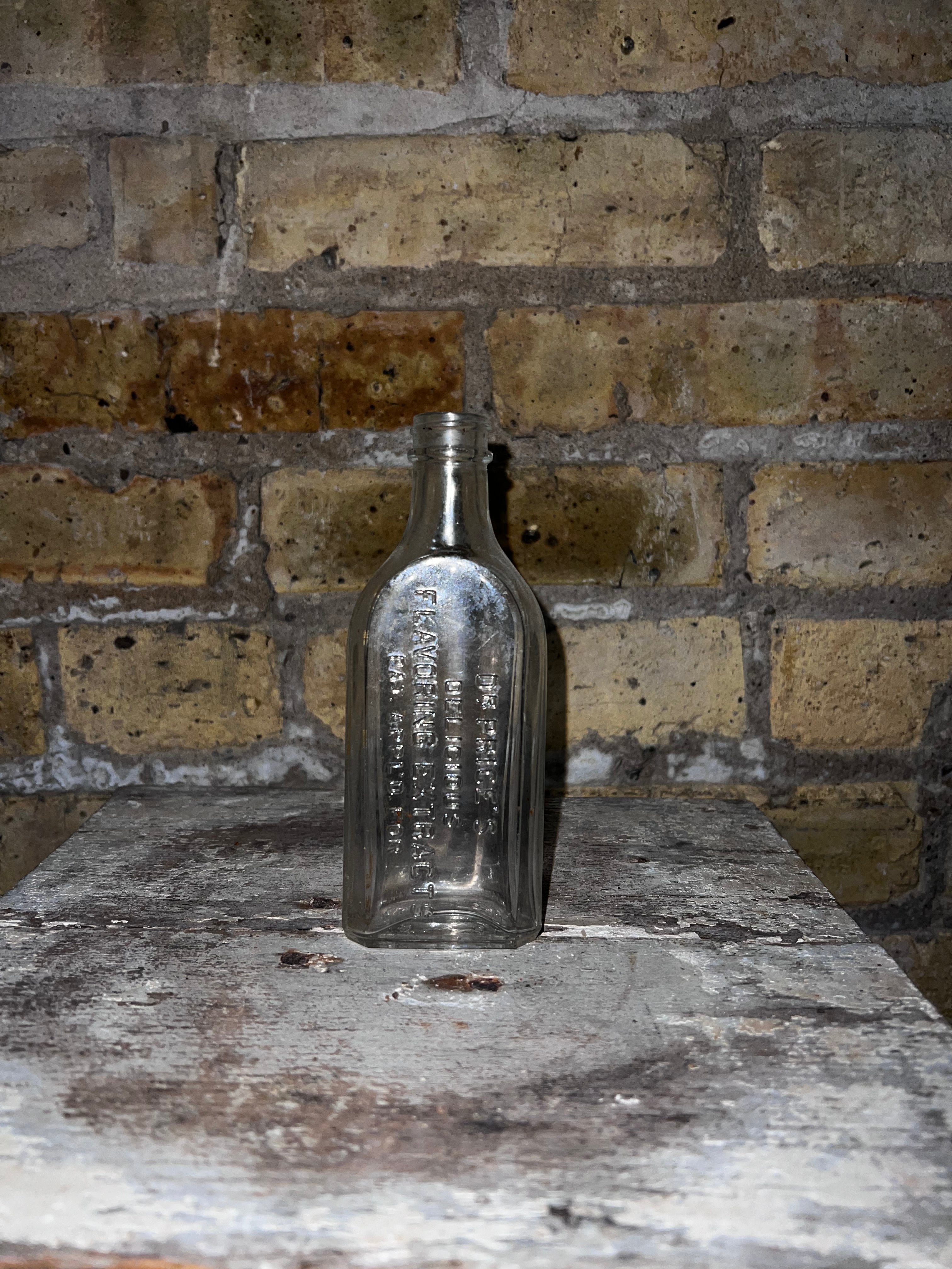 Clear Glass Bottle