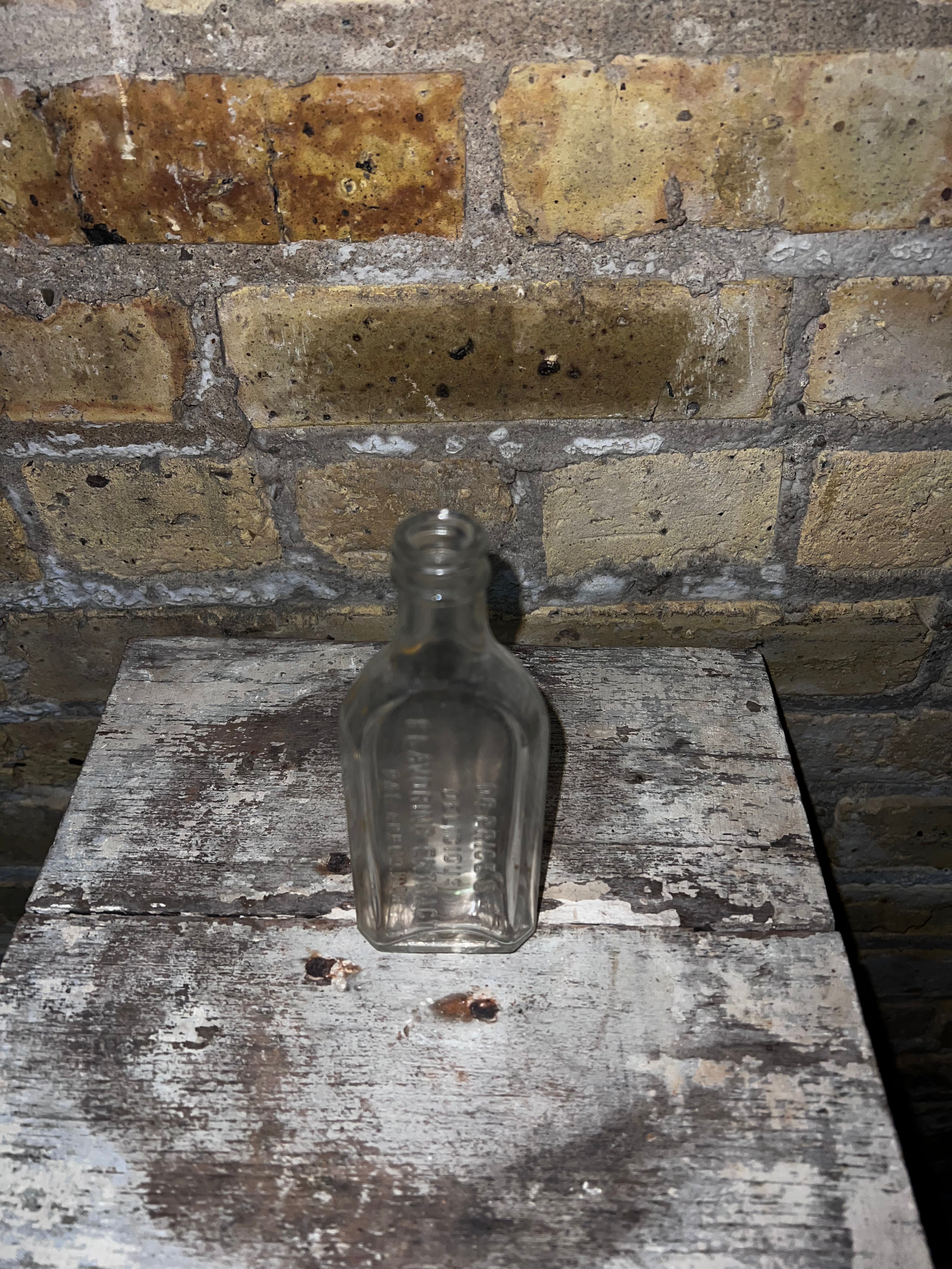 Clear Glass Bottle