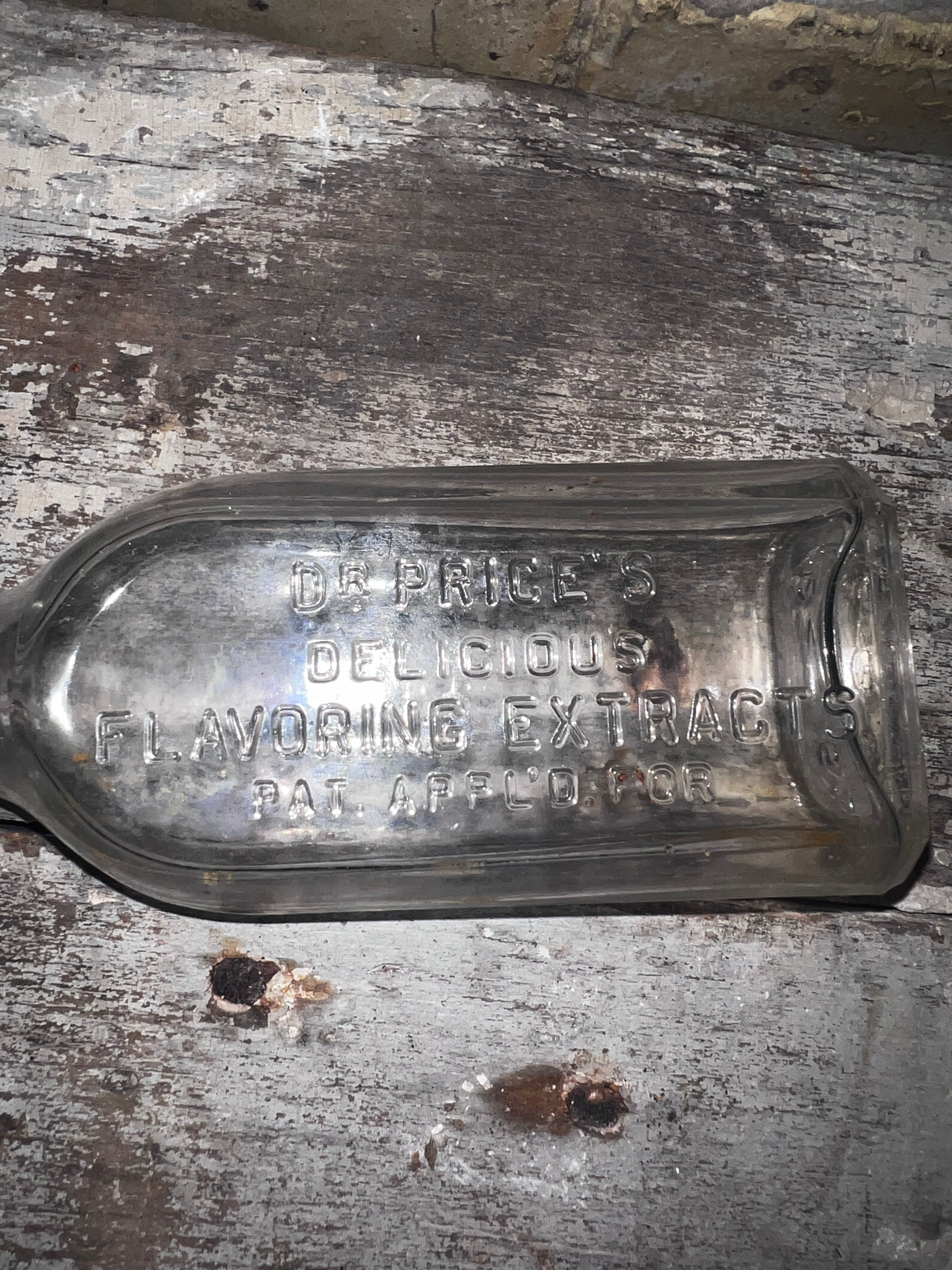 Clear Glass Bottle