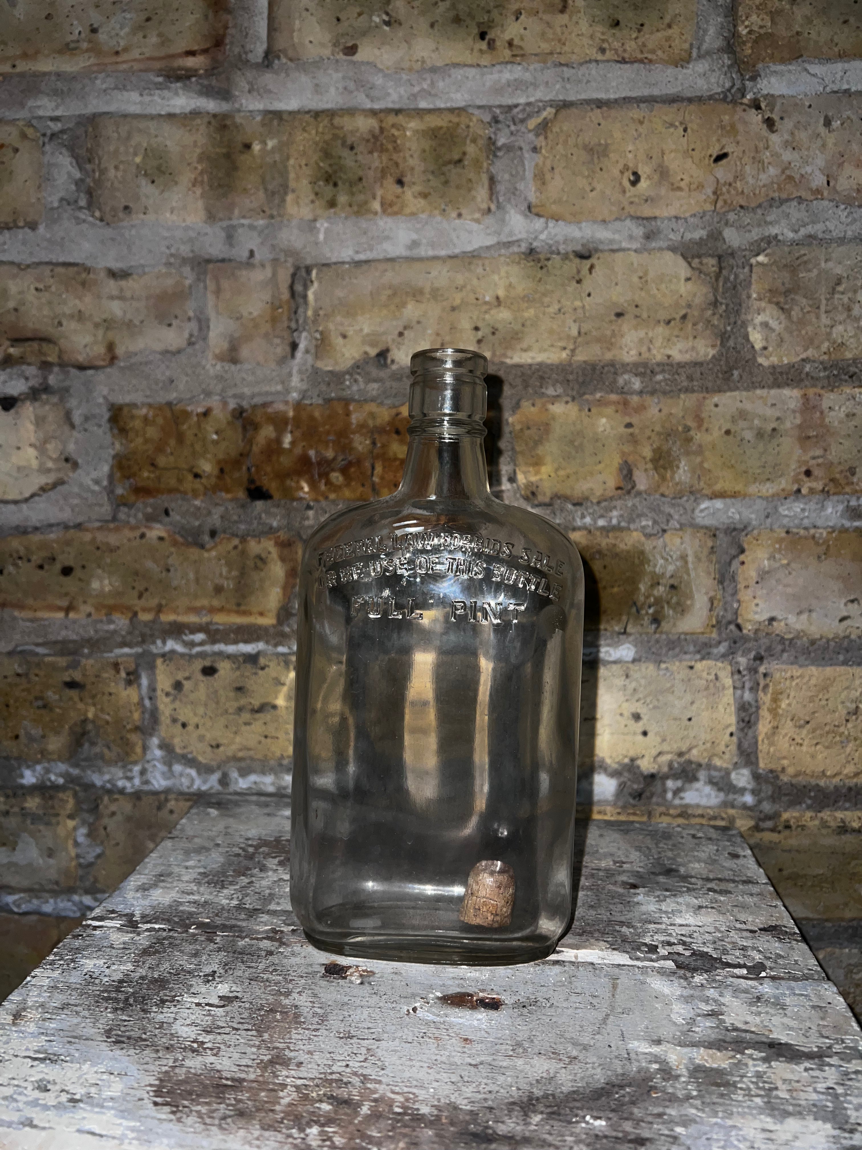 Vintage Glass Bottle
