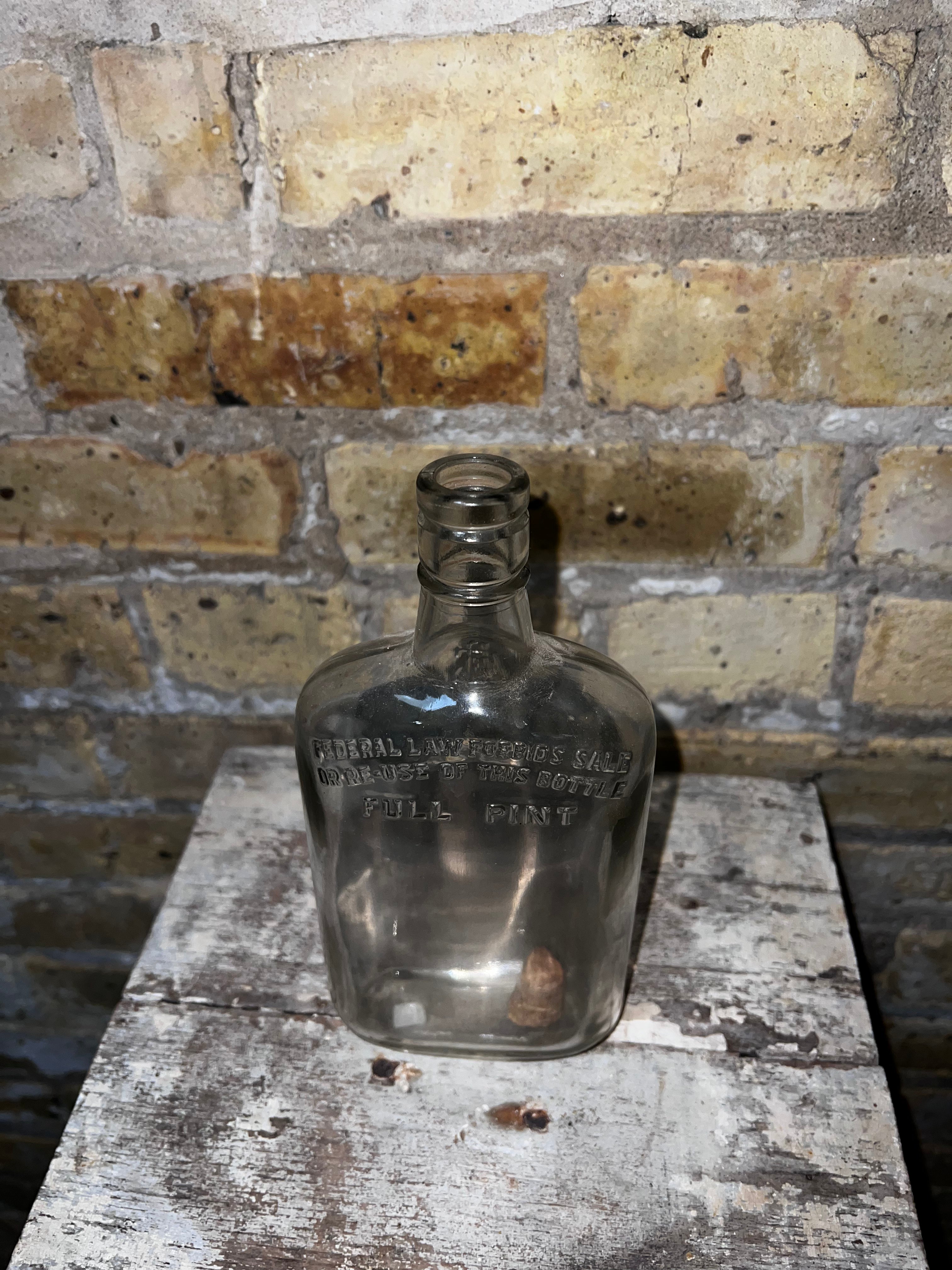Vintage Glass Bottle