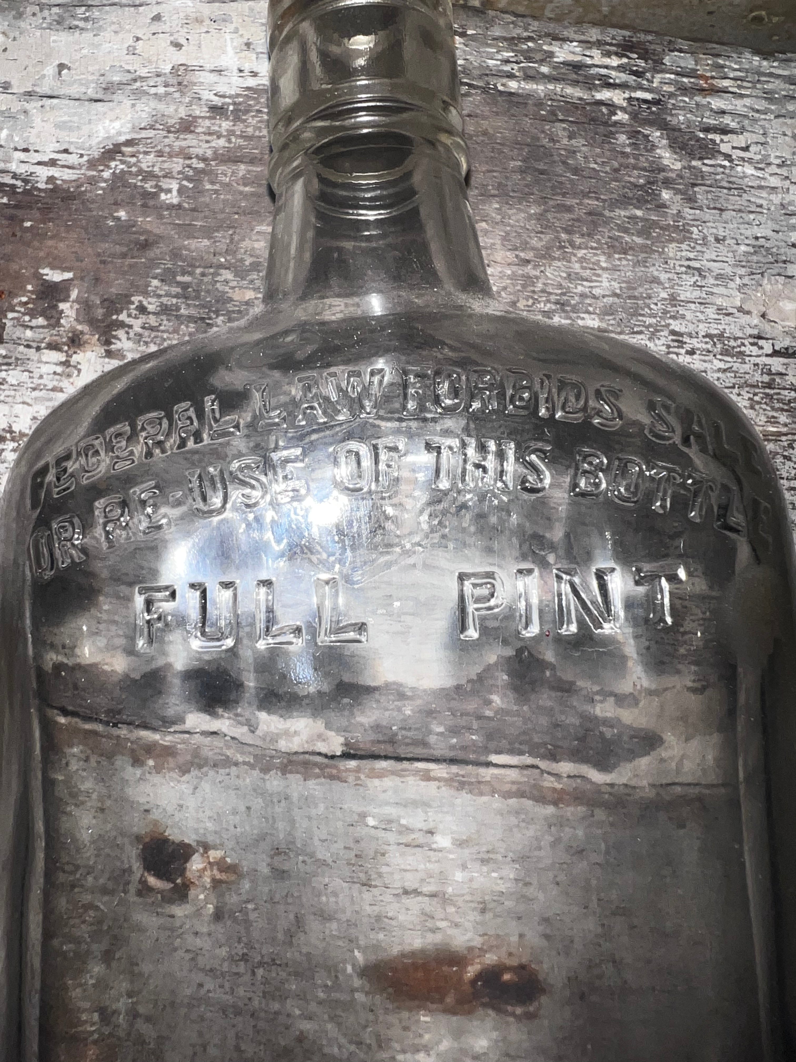 Vintage Glass Bottle