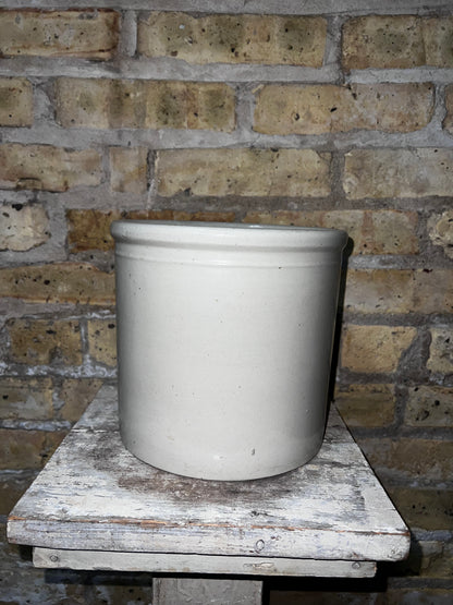 Stoneware Crock Lg.