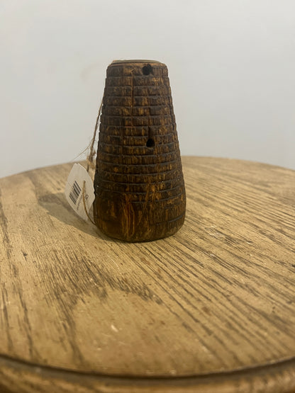 Primitive Spool Candle Holder