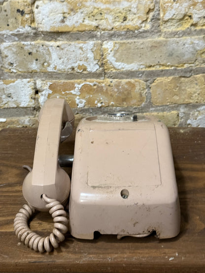 Vintage Electric Rotary Phone - Wall Mount