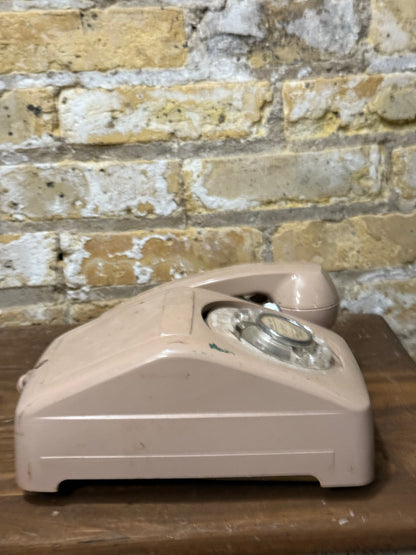 Vintage Electric Rotary Phone - Wall Mount