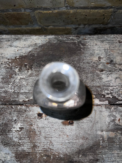 Small Clear Glass Bottle