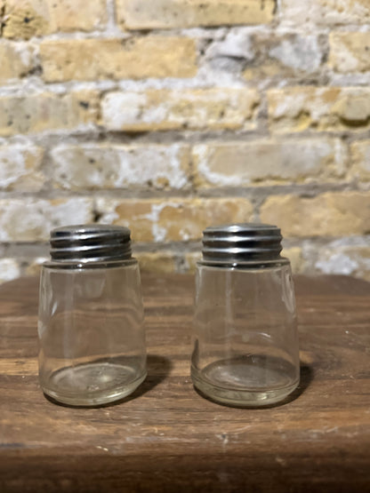 Dispenser Set of Salt and Pepper Shakers
