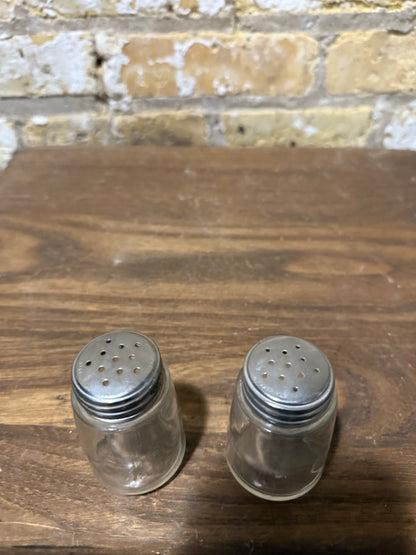 Dispenser Set of Salt and Pepper Shakers