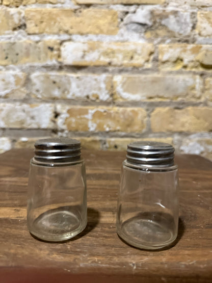 Dispenser Set of Salt and Pepper Shakers